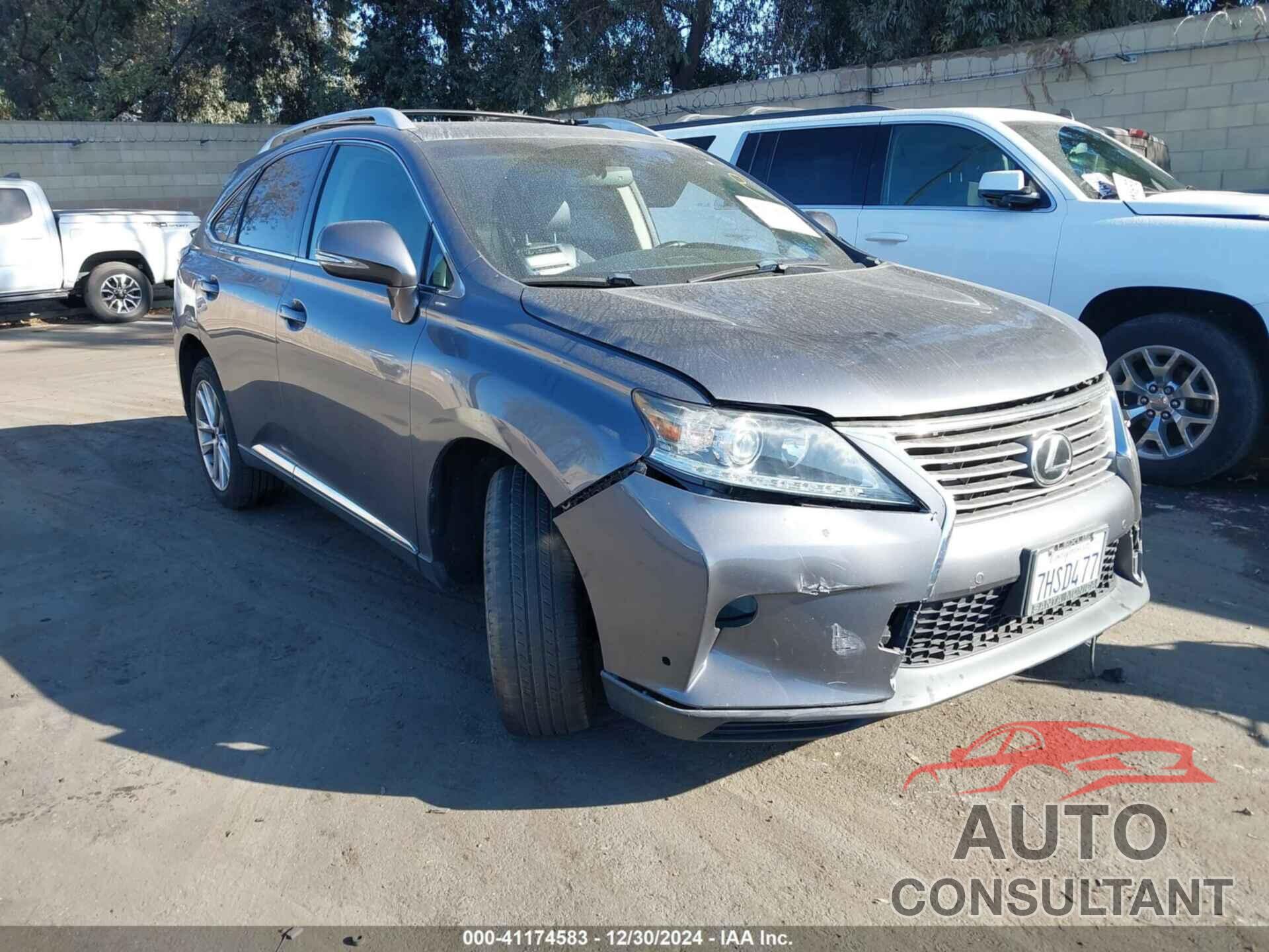 LEXUS RX 350 2015 - 2T2ZK1BA9FC170252