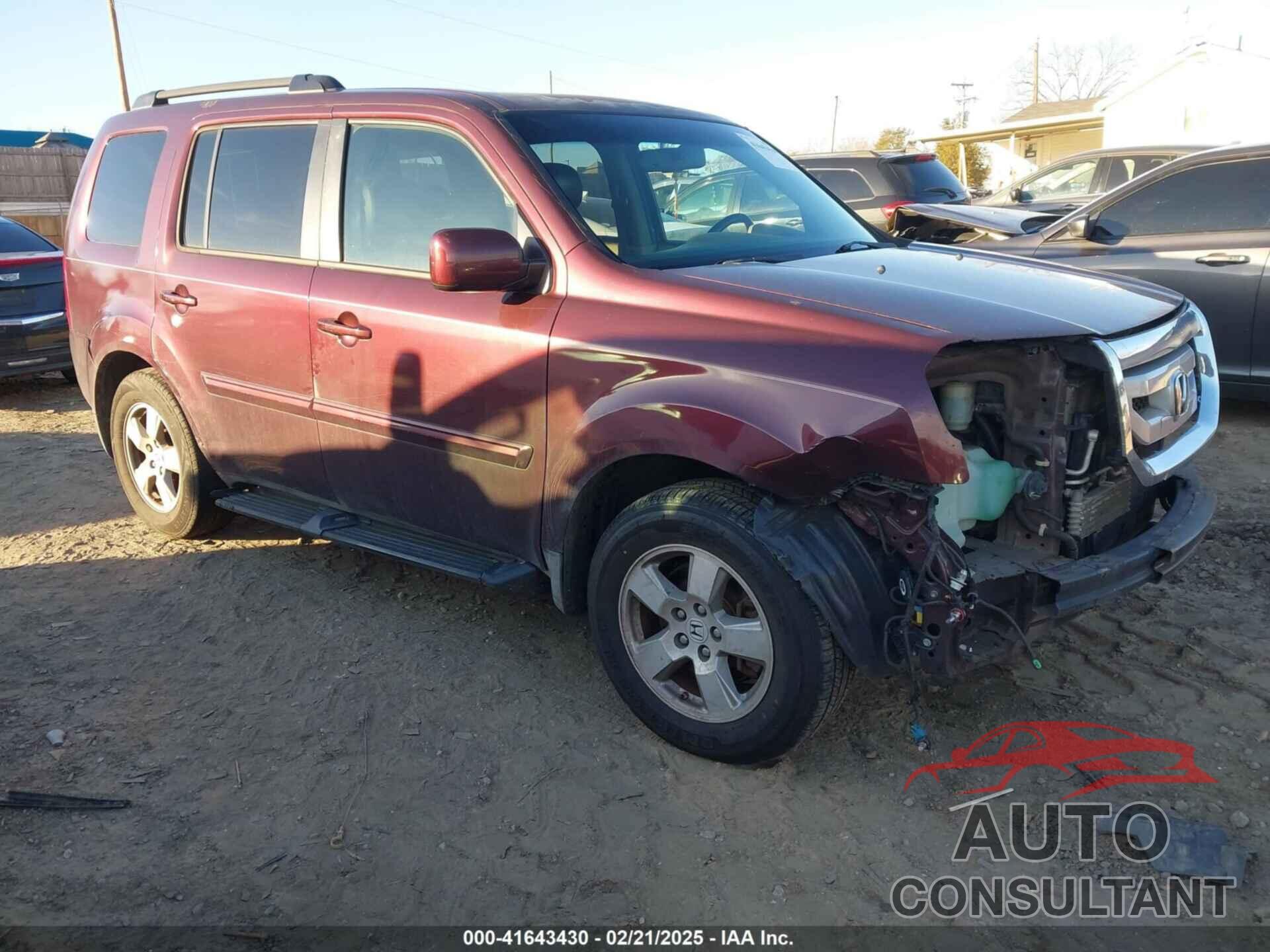 HONDA PILOT 2011 - 5FNYF3H57BB009298