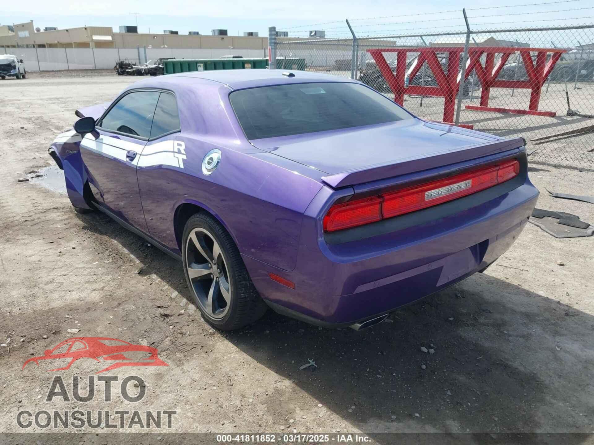 DODGE CHALLENGER 2013 - 2C3CDYBT5DH679311