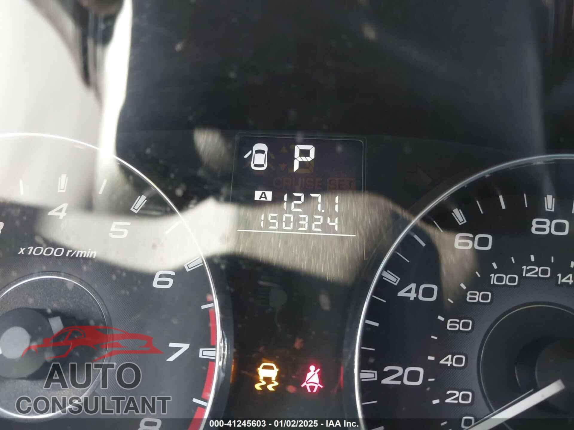 SUBARU OUTBACK 2012 - 4S4BRBCC6C3241981