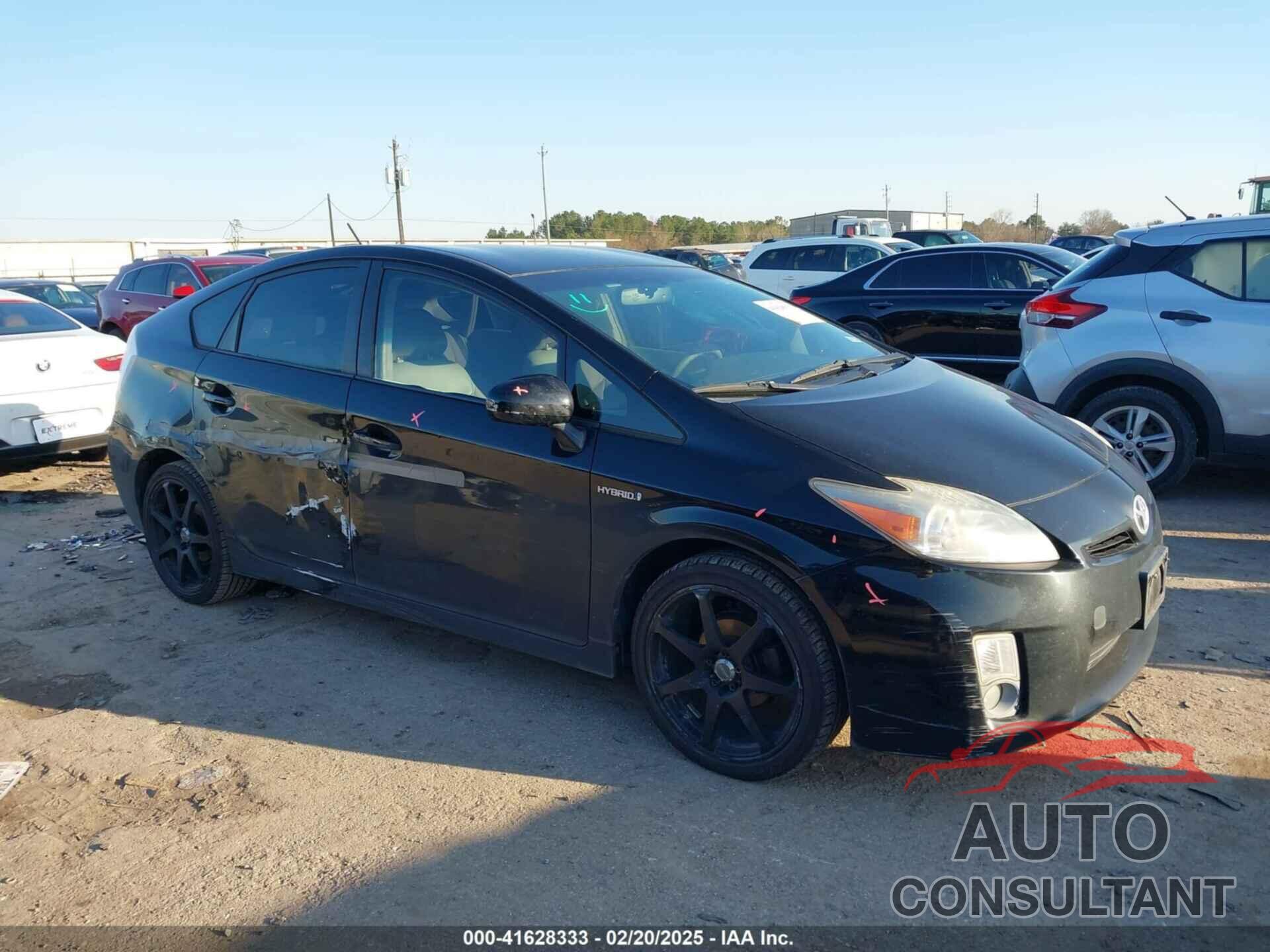 TOYOTA PRIUS 2011 - JTDKN3DUXB0293692