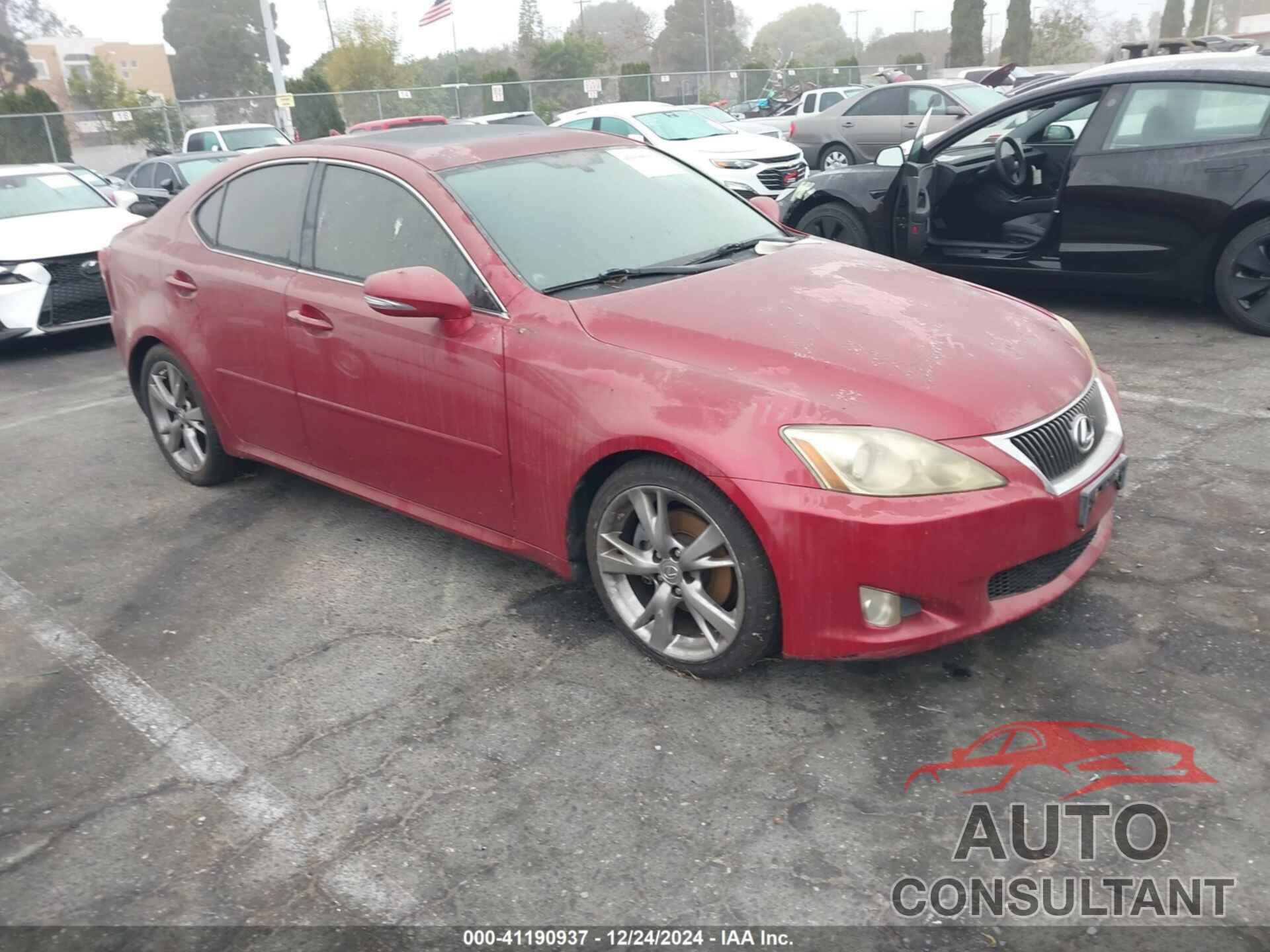 LEXUS IS 250 2009 - JTHBK262195089681