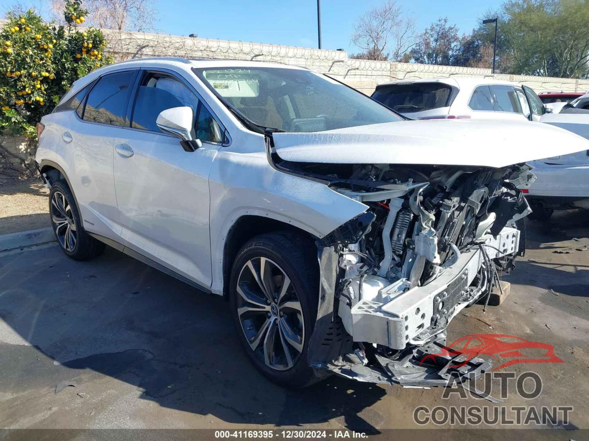 LEXUS RX 450H 2022 - 2T2HGMDA5NC090764