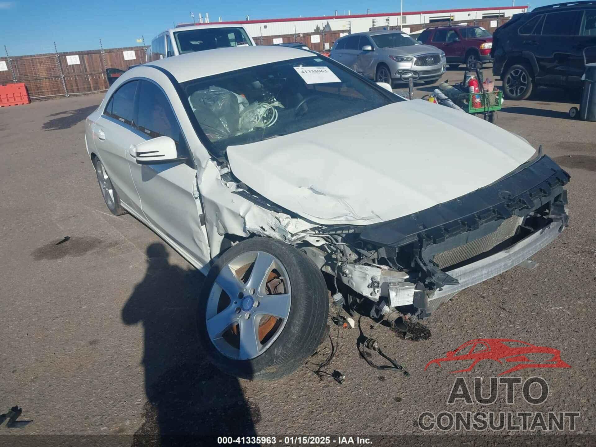 MERCEDES-BENZ CLA 250 2017 - WDDSJ4EB2HN441656