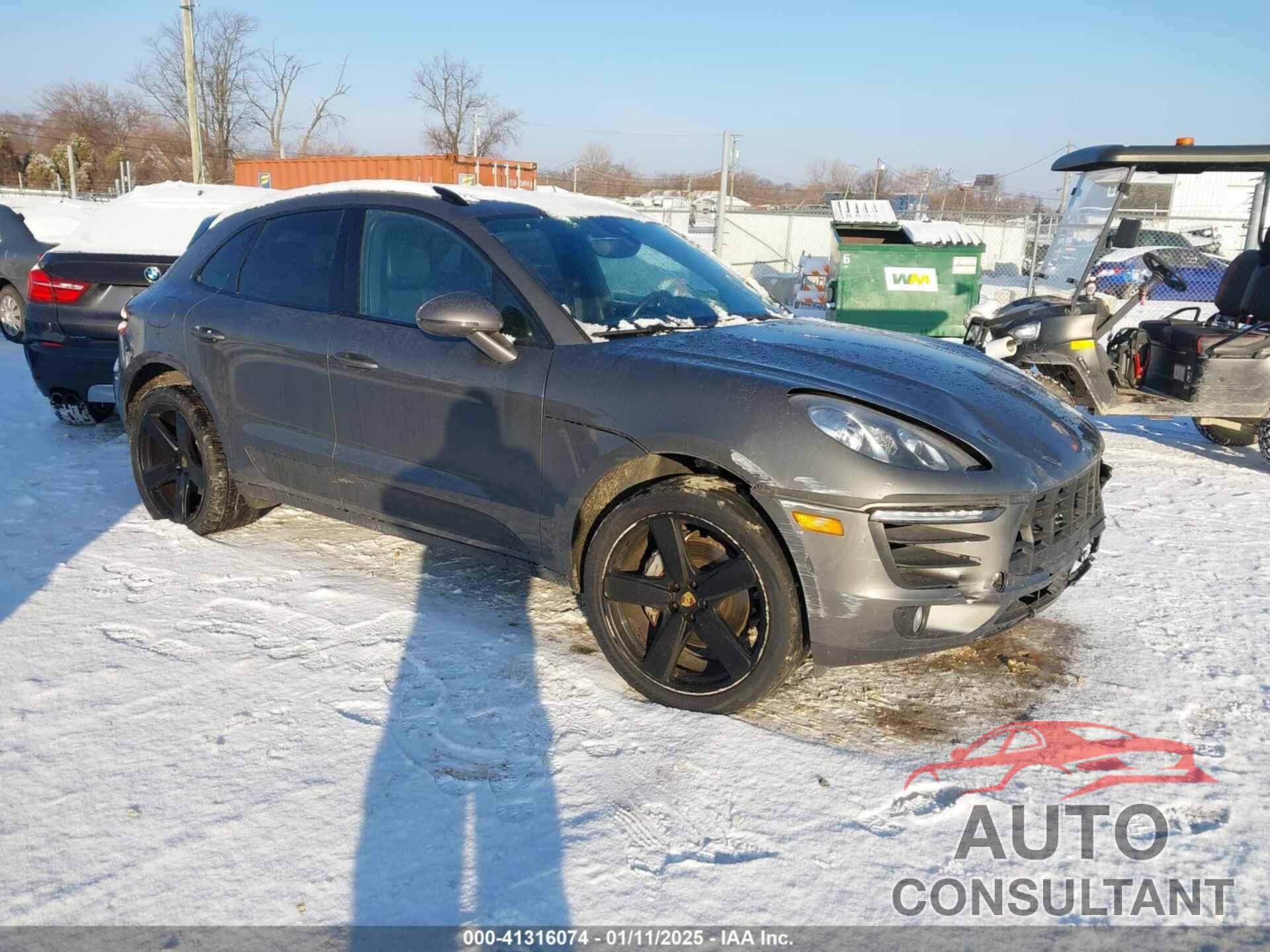 PORSCHE MACAN 2015 - WP1AB2A5XFLB63703