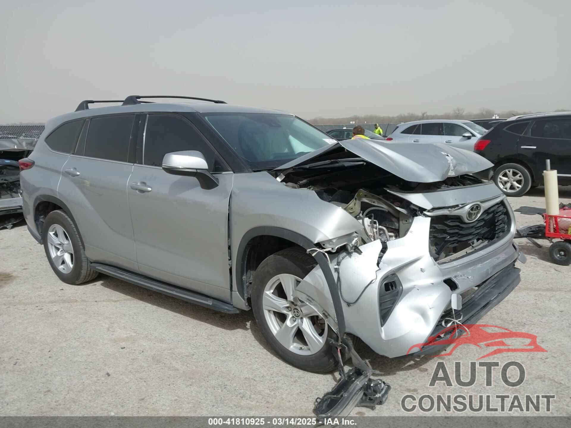 TOYOTA HIGHLANDER 2021 - 5TDZZRAH4MS070514