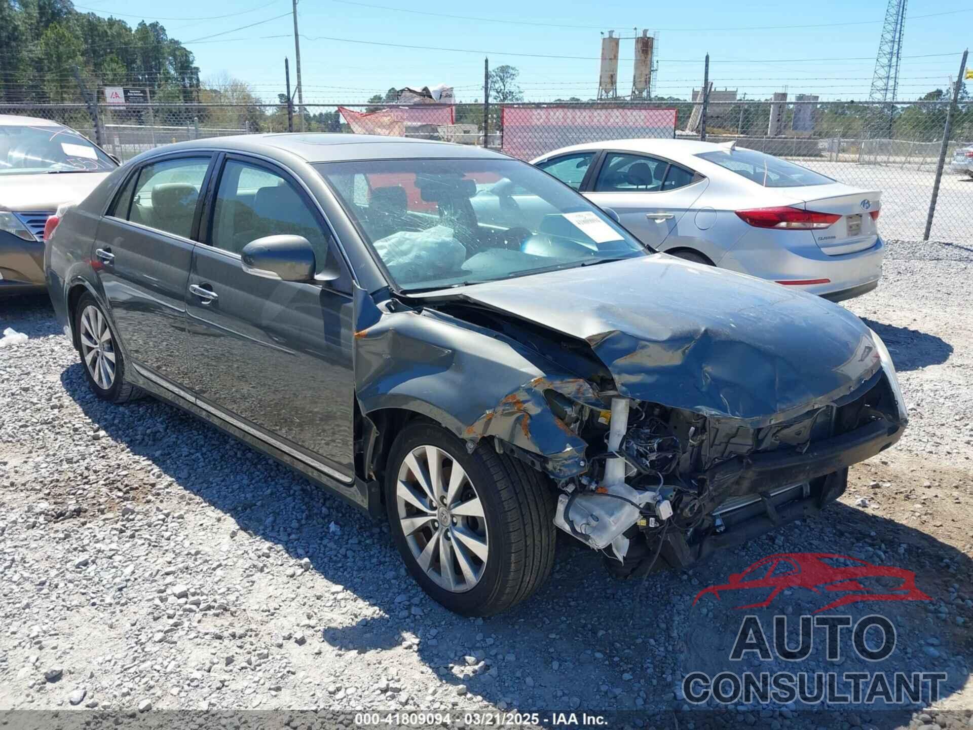 TOYOTA AVALON 2011 - 4T1BK3DB9BU403188