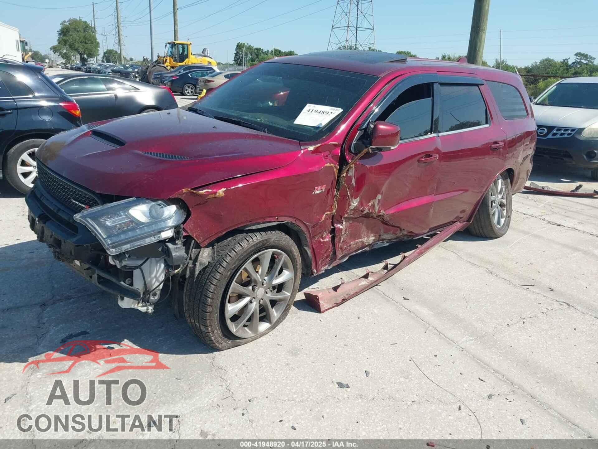 DODGE DURANGO 2018 - 1C4SDHCTXJC413027