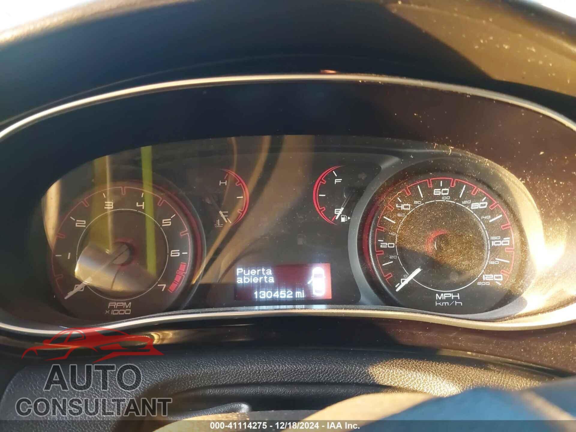 DODGE DART 2013 - 1C3CDFBA9DD312752