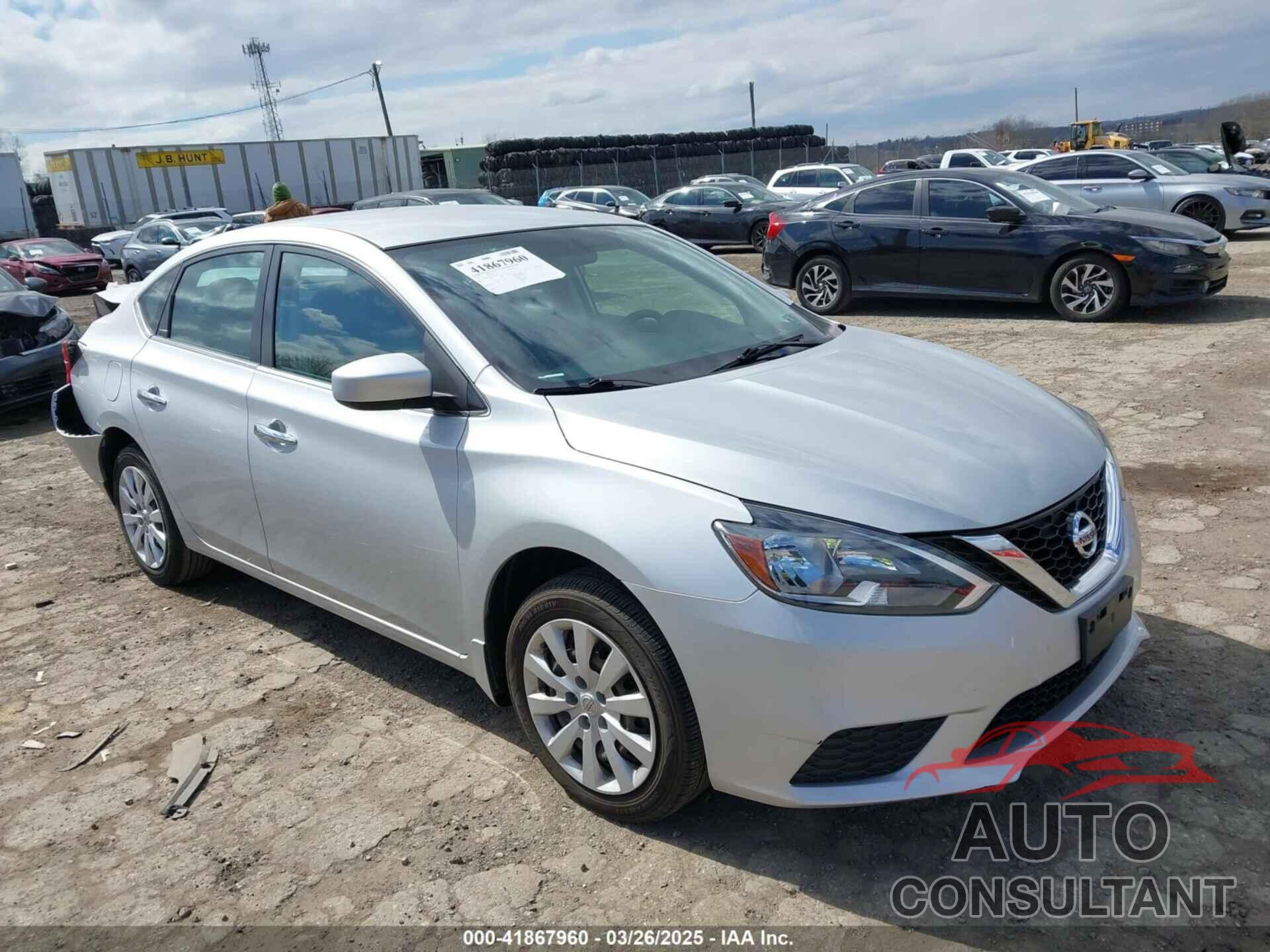 NISSAN SENTRA 2019 - 3N1AB7AP0KY431761