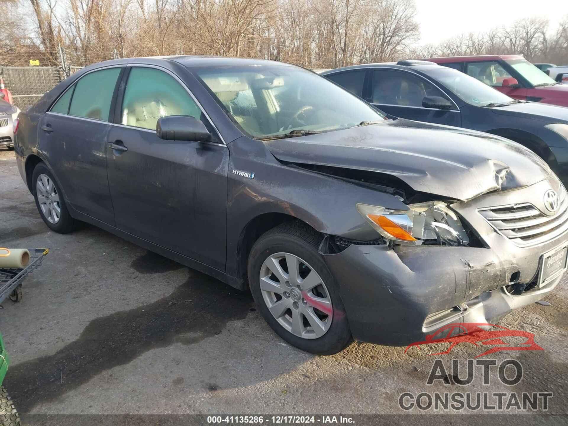 TOYOTA CAMRY HYBRID 2009 - JTNBB46K693051822