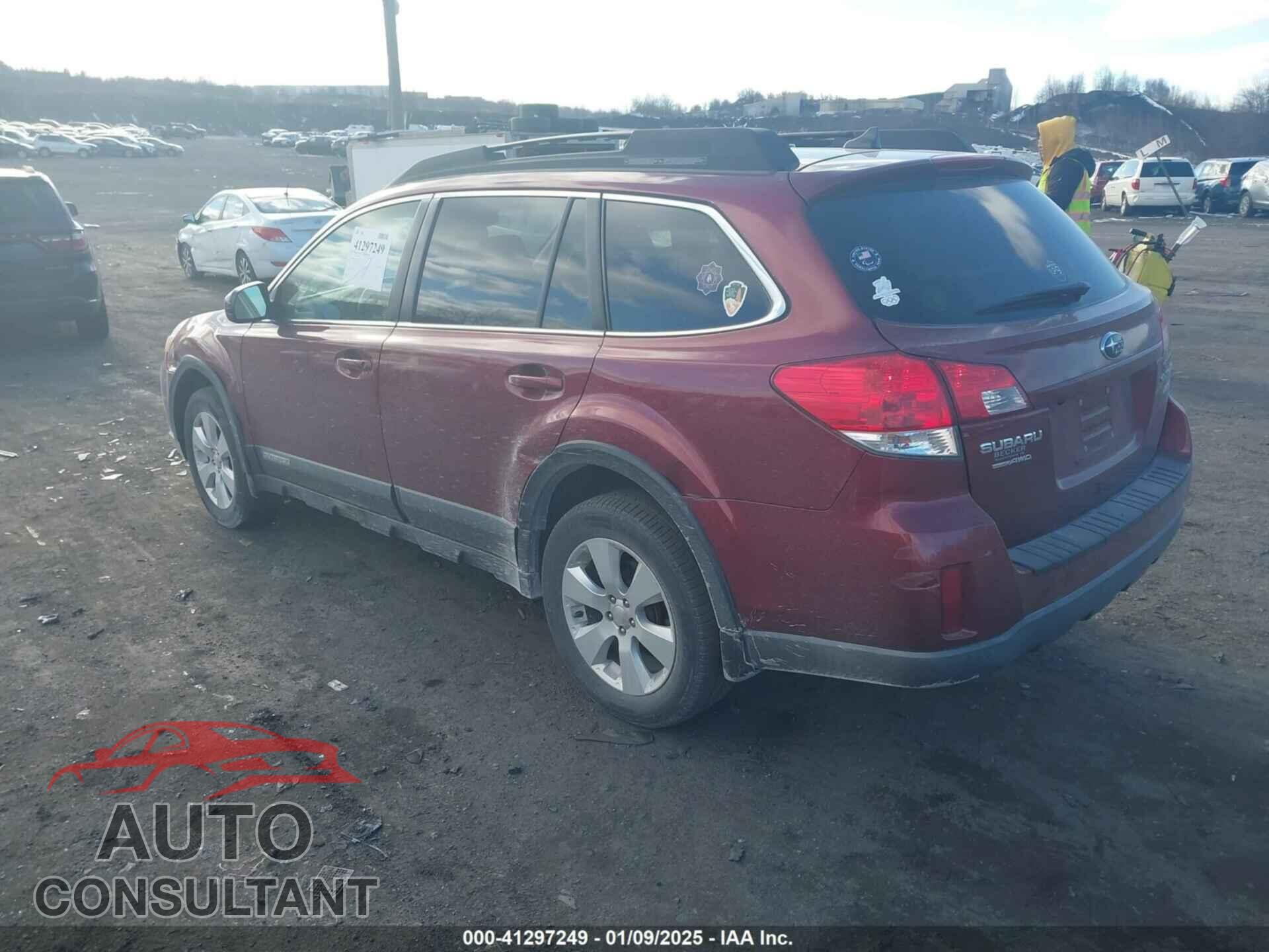 SUBARU OUTBACK 2011 - 4S4BRBKC2B3358778