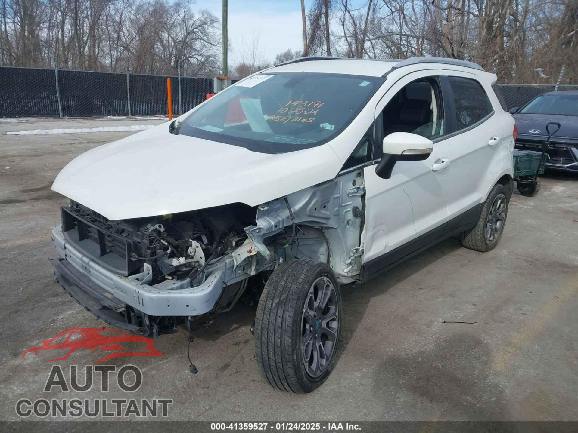 FORD ECOSPORT 2019 - MAJ6S3KL5KC253089