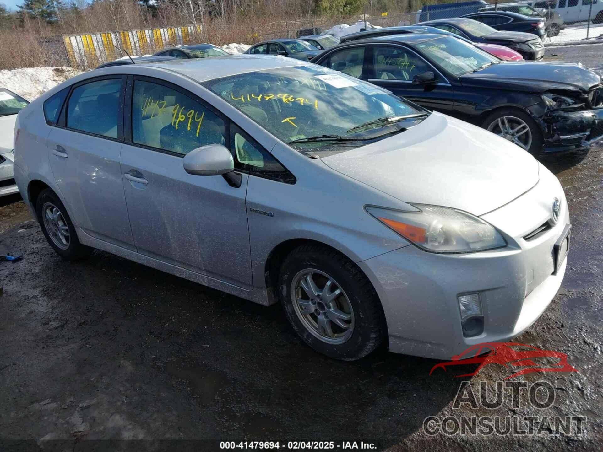 TOYOTA PRIUS 2010 - JTDKN3DU1A0109917