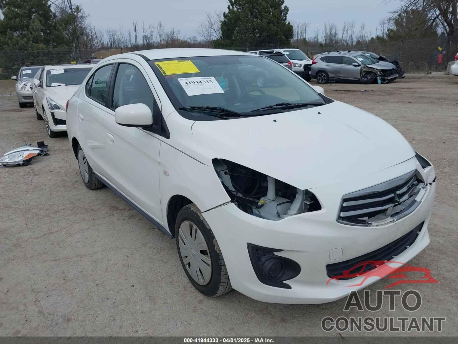 MITSUBISHI MIRAGE G4 2019 - ML32F3FJ3KHF02083