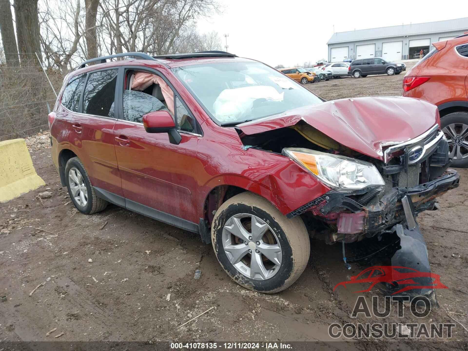 SUBARU FORESTER 2015 - JF2SJAKC2FH511952