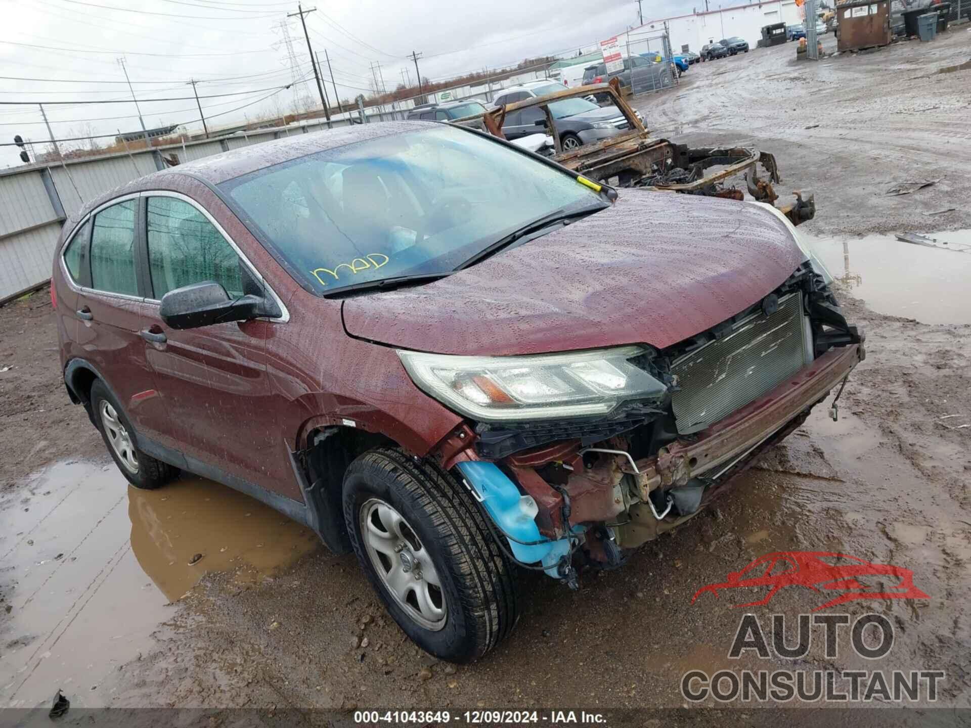 HONDA CR-V 2015 - 5J6RM4H39FL038491
