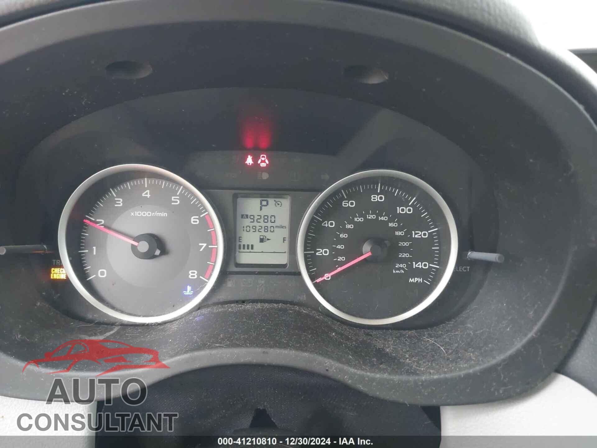 SUBARU FORESTER 2015 - JF2SJADC6FH808977