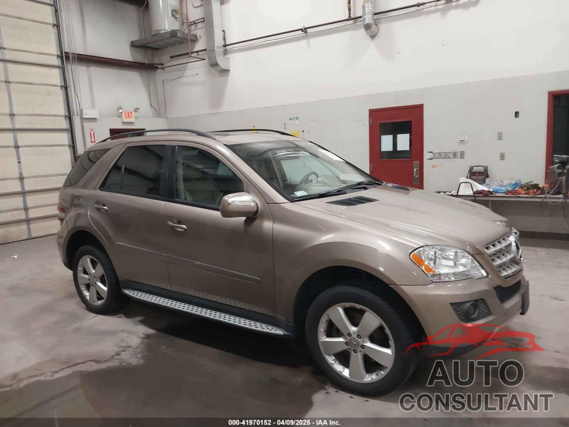 MERCEDES-BENZ ML 350 2009 - 4JGBB86E29A466973