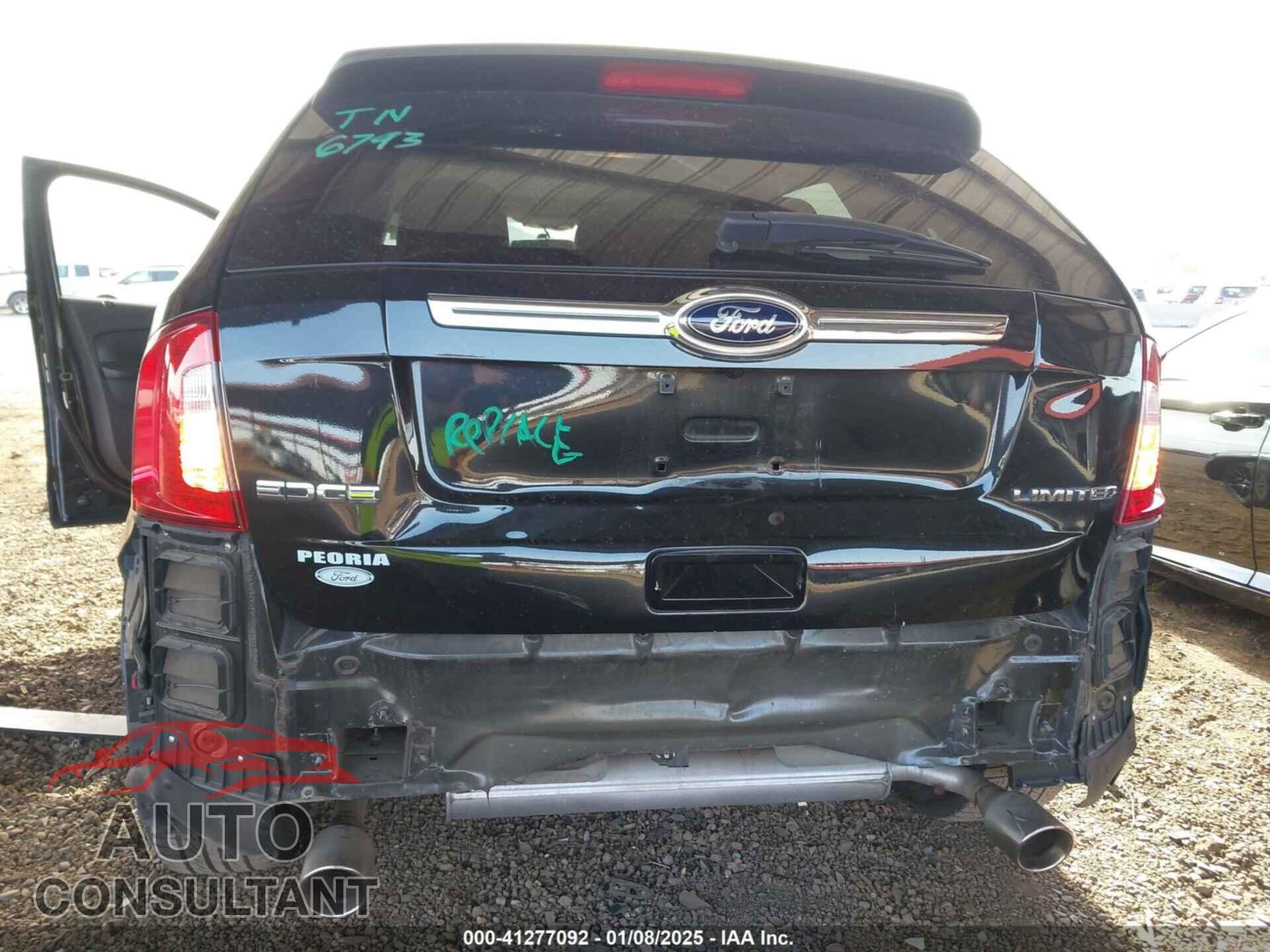 FORD EDGE 2013 - 2FMDK3KC1DBB38036