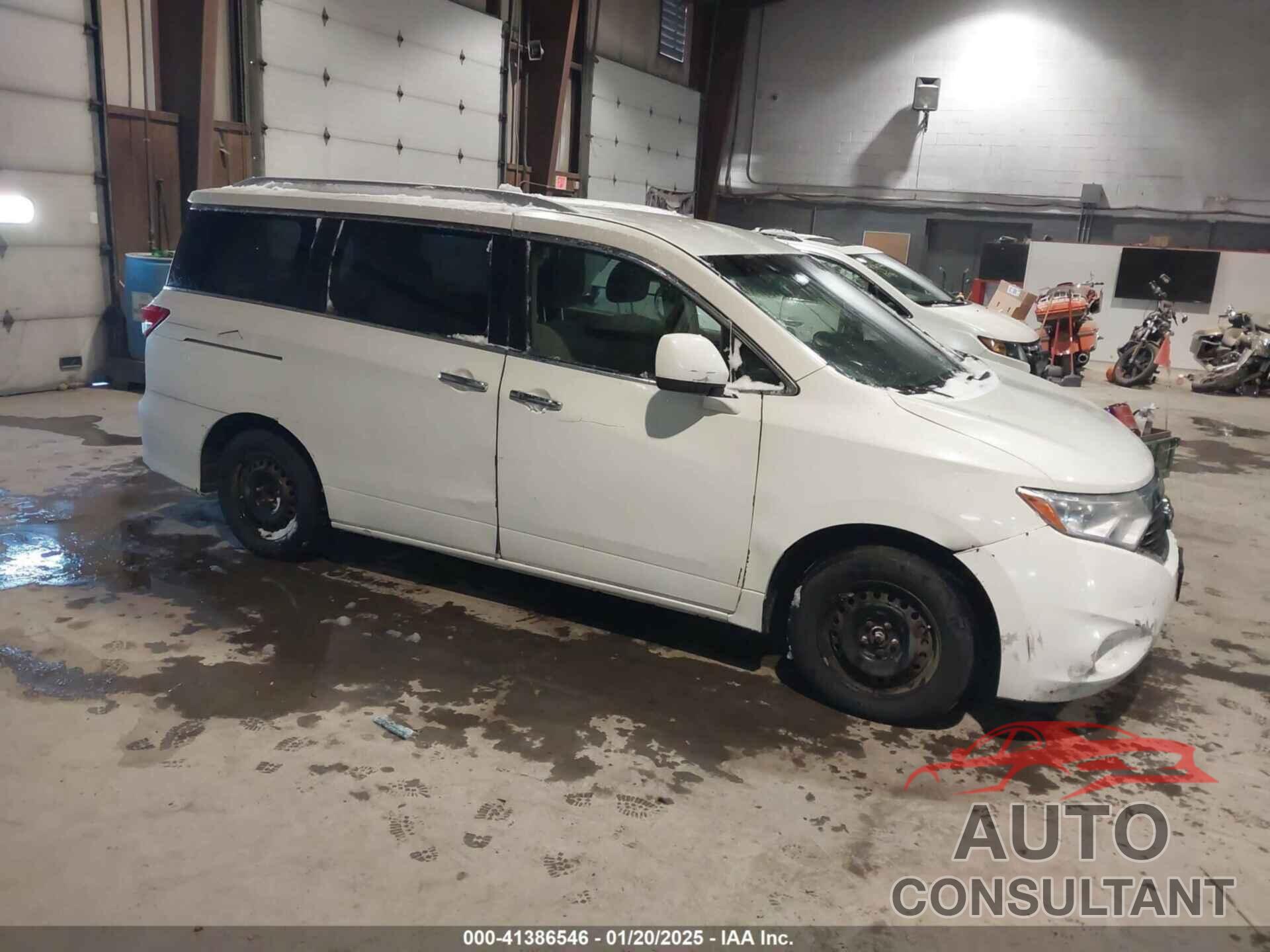 NISSAN QUEST 2012 - JN8AE2KP6C9031429