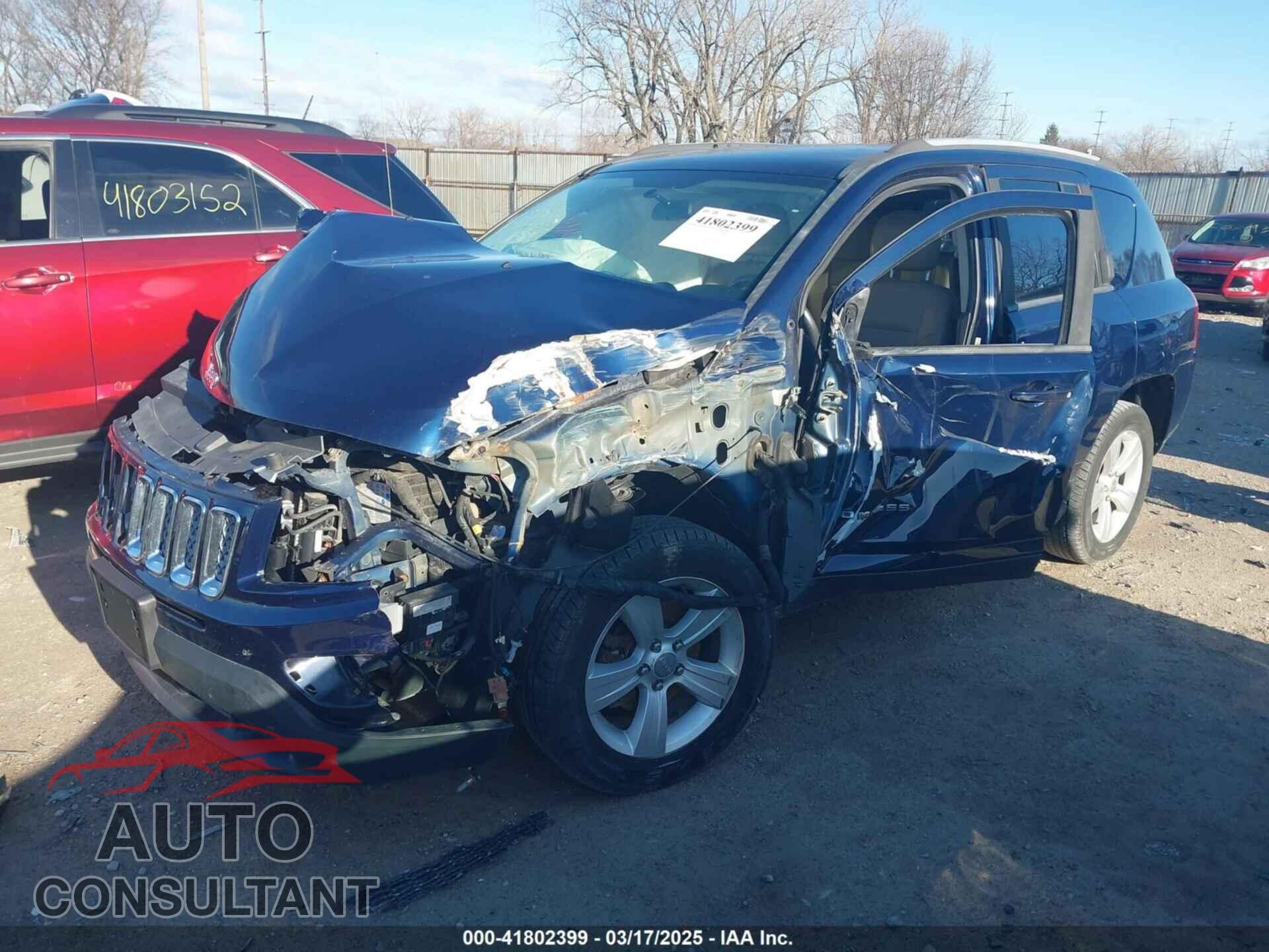 JEEP COMPASS 2015 - 1C4NJCEB4FD400322