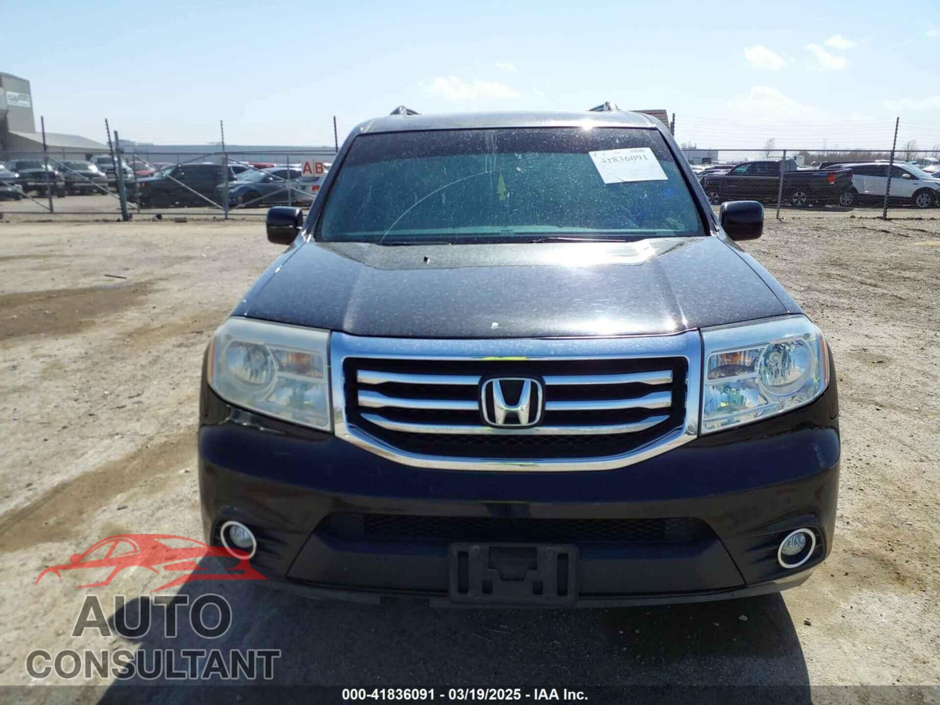 HONDA PILOT 2013 - 5FNYF4H54DB037357