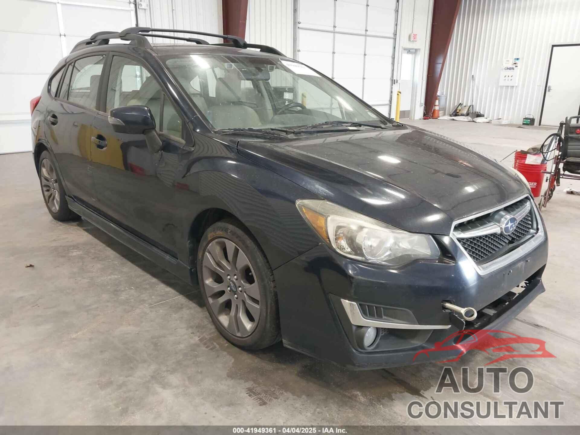 SUBARU IMPREZA 2015 - JF1GPAZ61FH218360