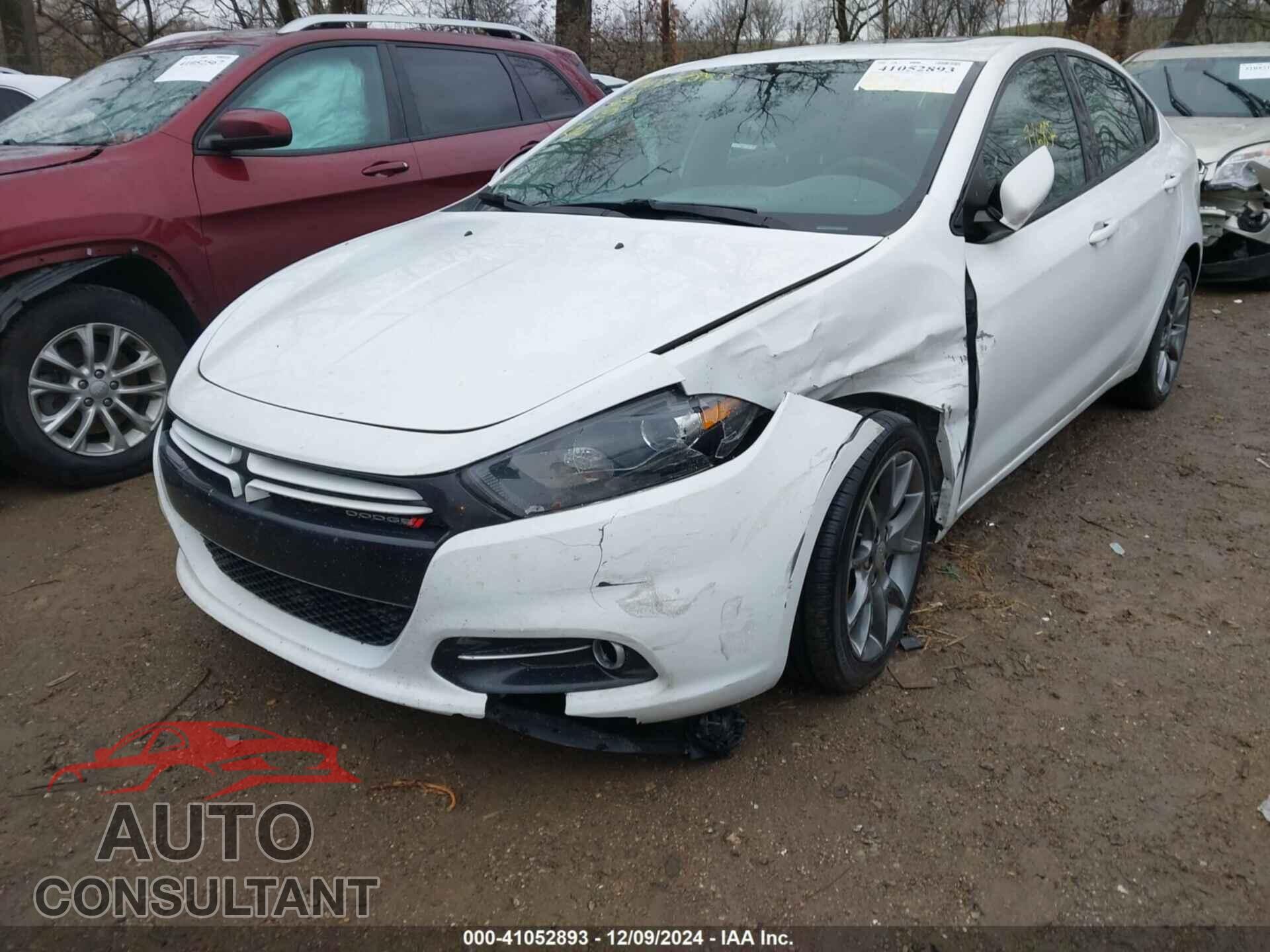 DODGE DART 2013 - 1C3CDFBA6DD143676