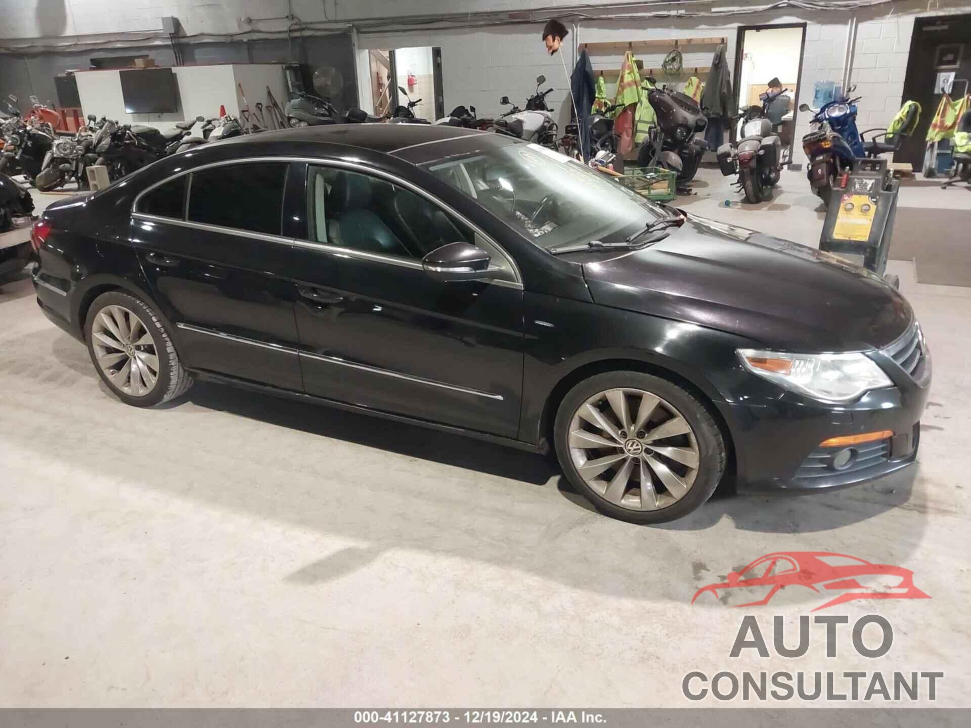 VOLKSWAGEN CC 2012 - WVWGU7AN3CE533022