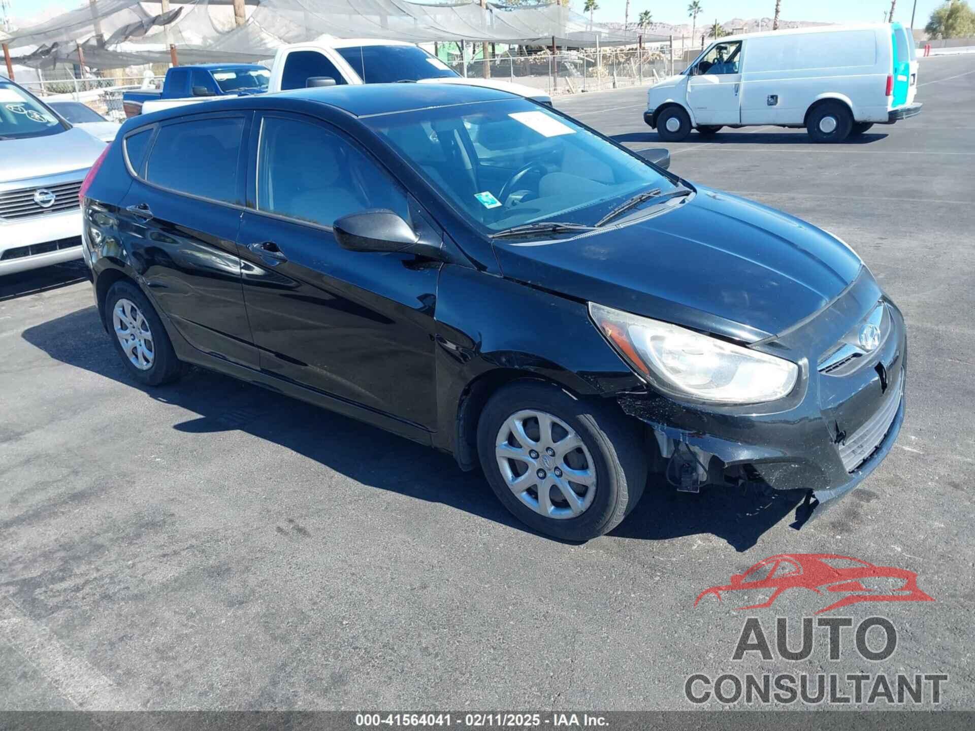 HYUNDAI ACCENT 2013 - KMHCT5AE7DU132081