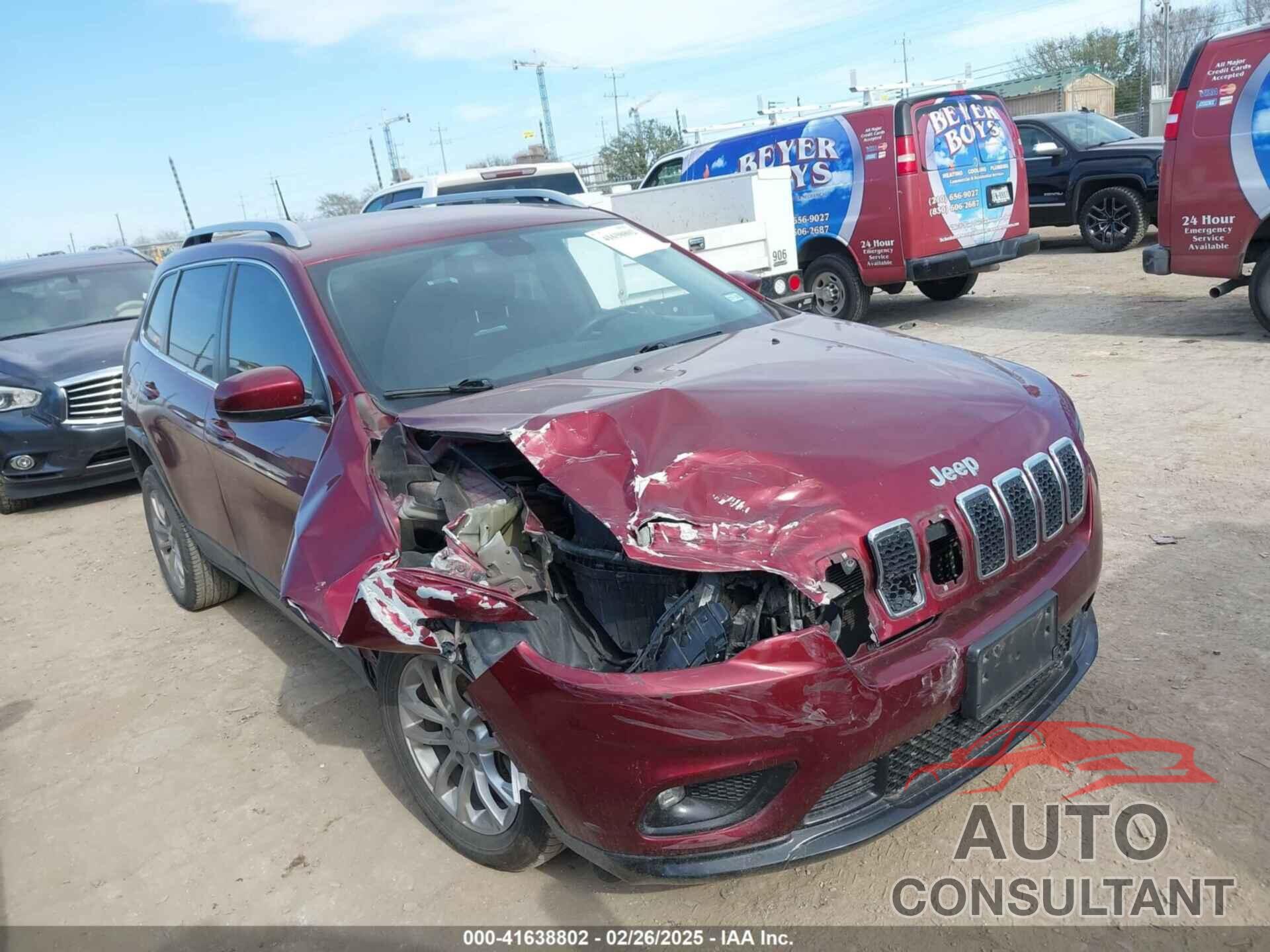 JEEP CHEROKEE 2019 - 1C4PJLCB6KD240787