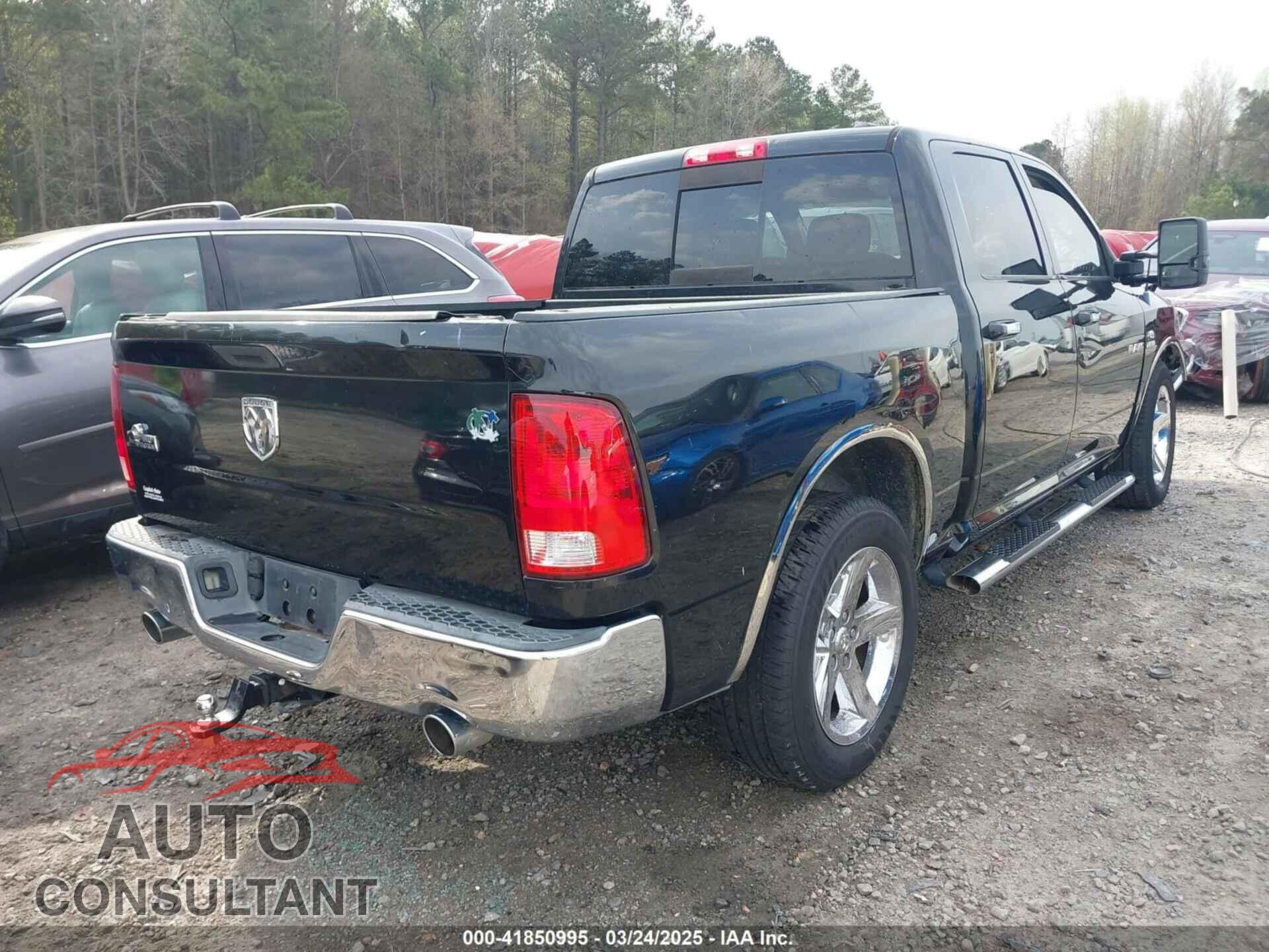 DODGE RAM 1500 2010 - 1D7RB1CT2AS105261
