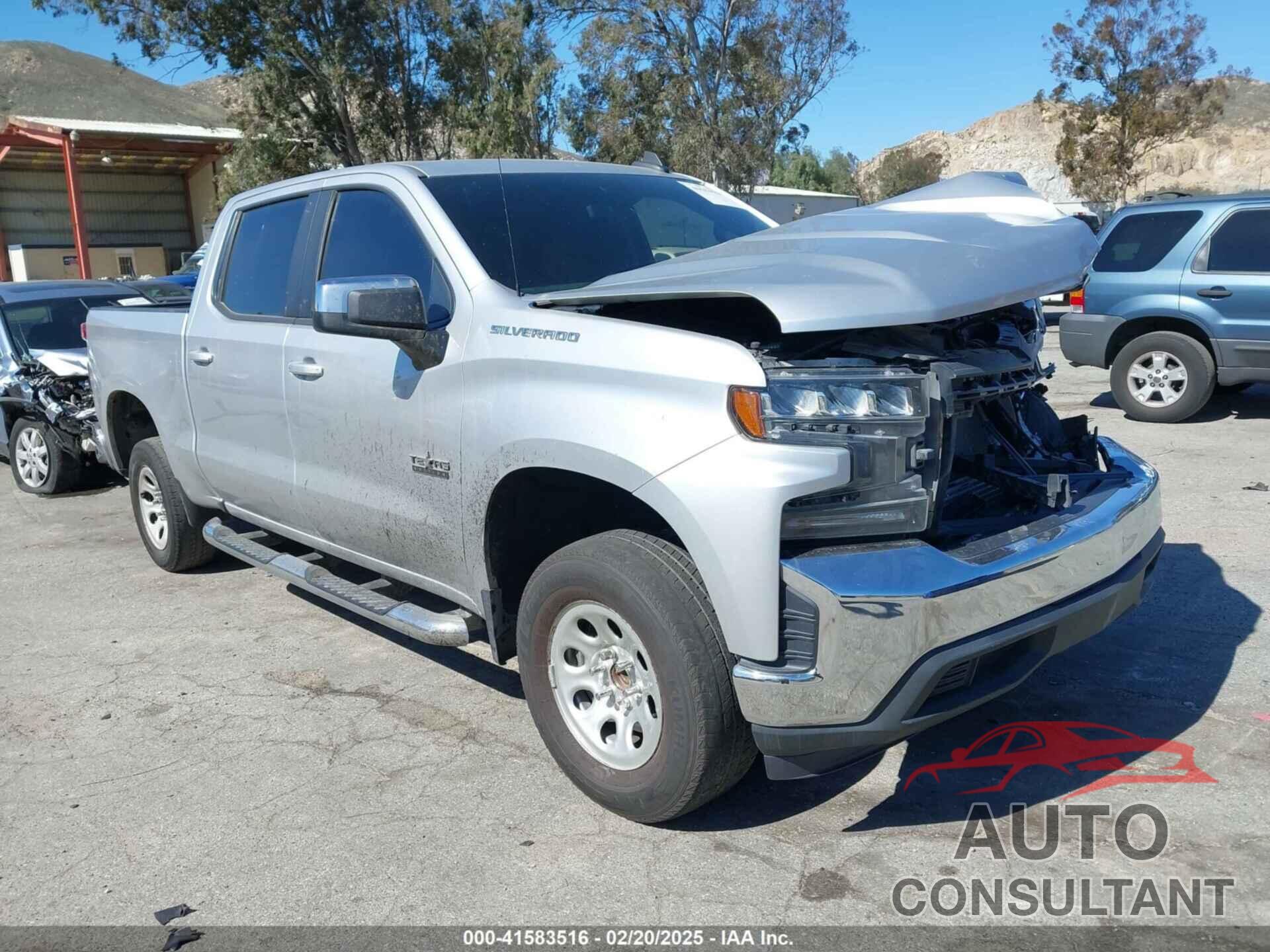 CHEVROLET SILVERADO 1500 2020 - 3GCPWCEK1LG147582