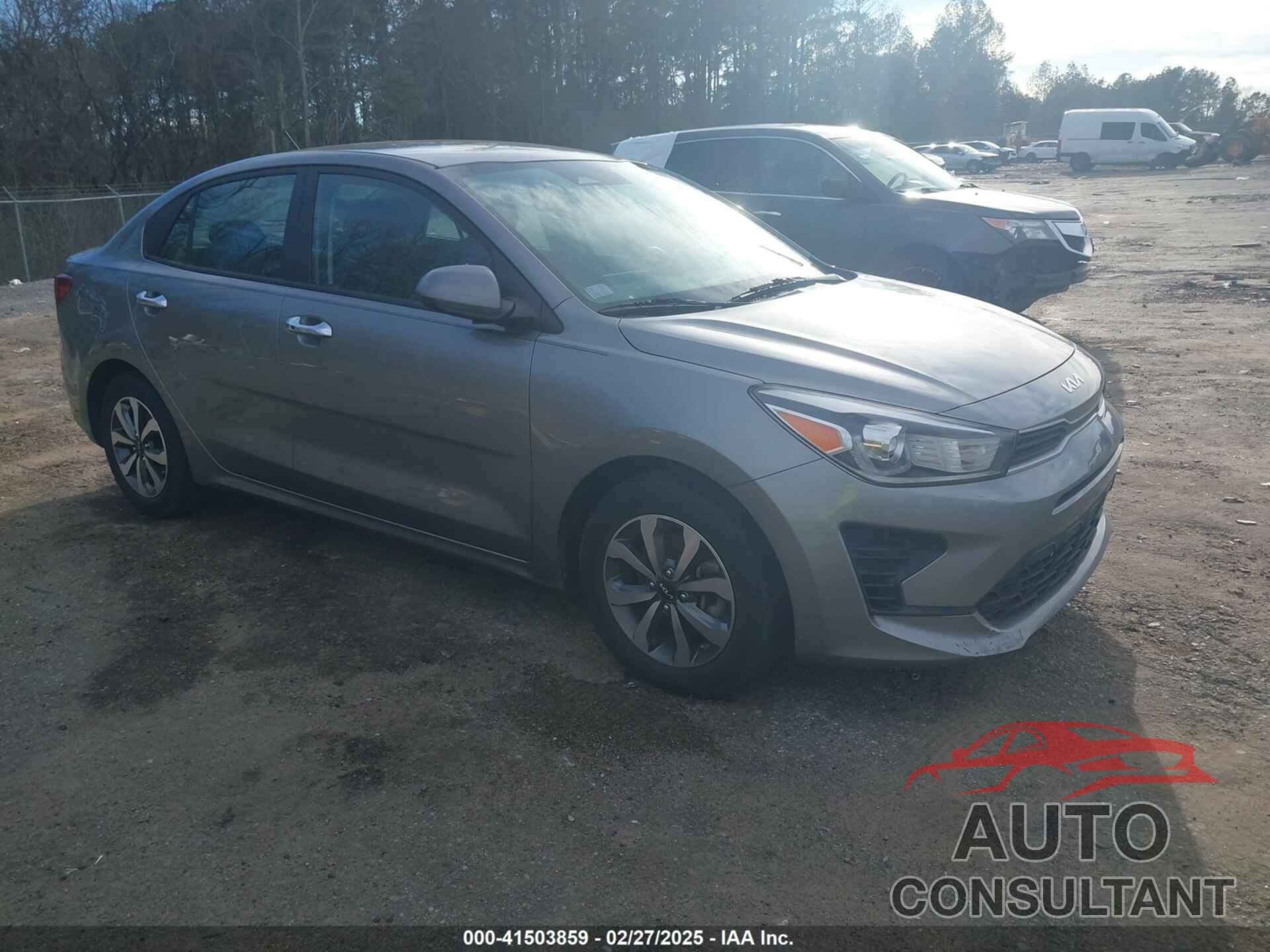 KIA RIO 2022 - 3KPA24ADXNE458764