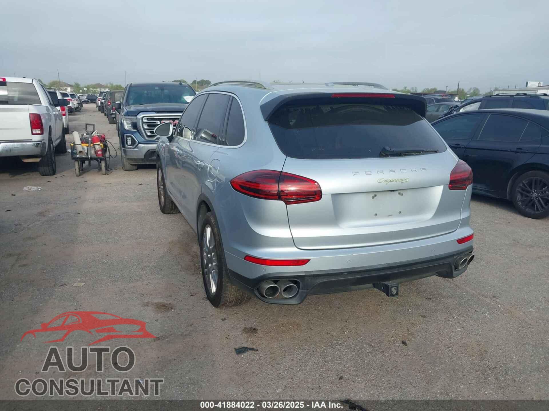 PORSCHE CAYENNE E-HYBRID 2016 - WP1AE2A26GLA59496