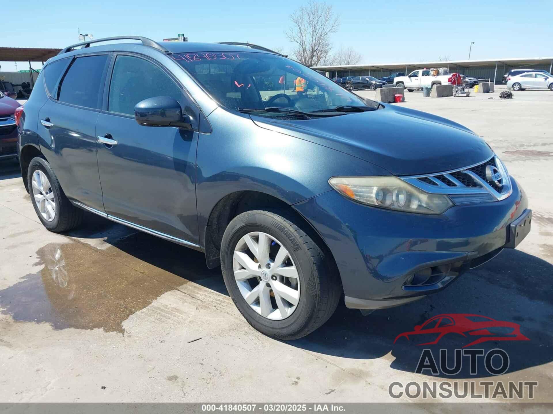 NISSAN MURANO 2013 - JN8AZ1MU2DW200818
