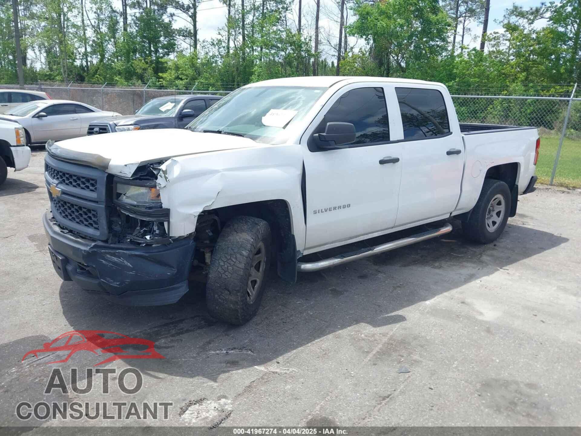 CHEVROLET SILVERADO 1500 2015 - 3GCPCPEC7FG455773