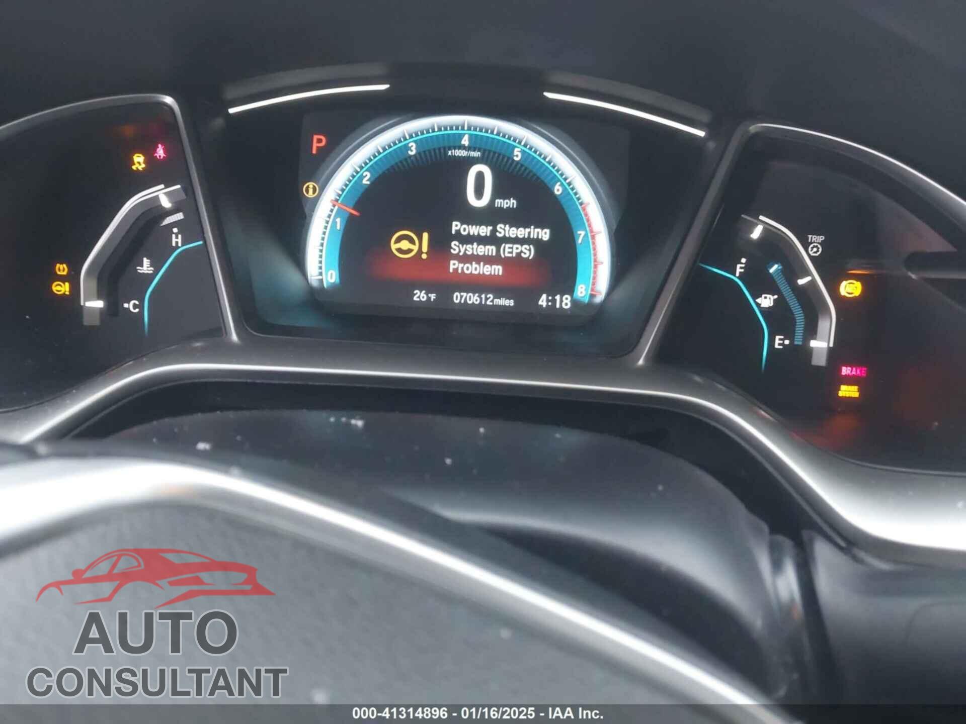 HONDA CIVIC 2017 - 2HGFC1F75HH643660