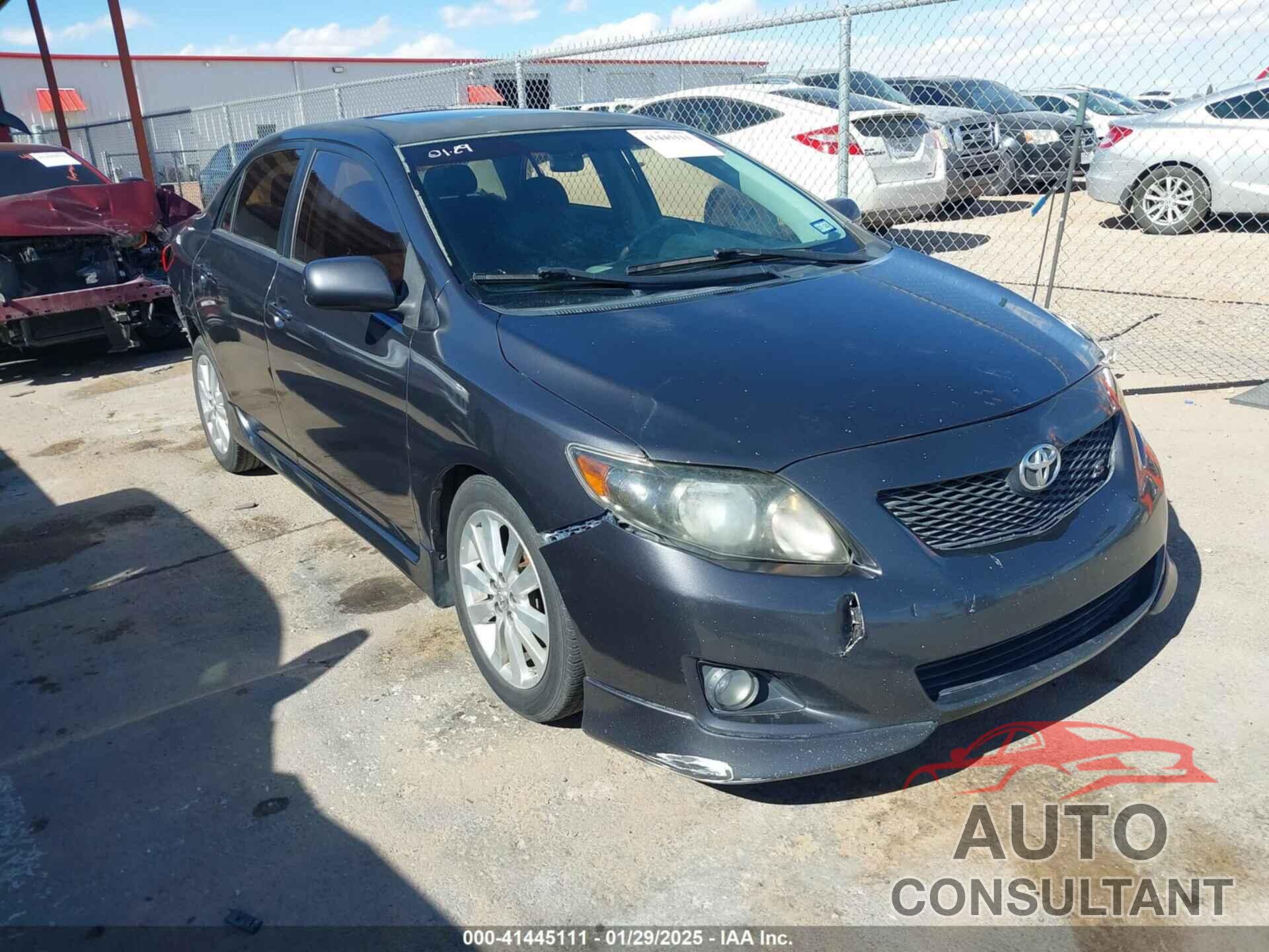 TOYOTA COROLLA 2010 - 2T1BU4EE3AC476145