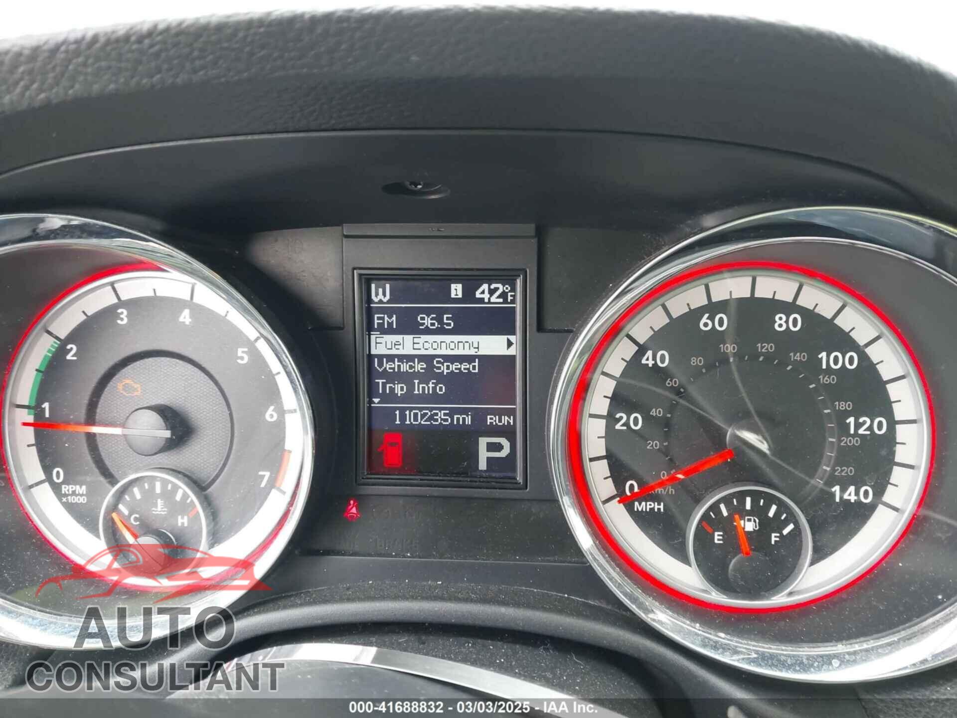DODGE DURANGO 2013 - 1C4RDJAG6DC661128