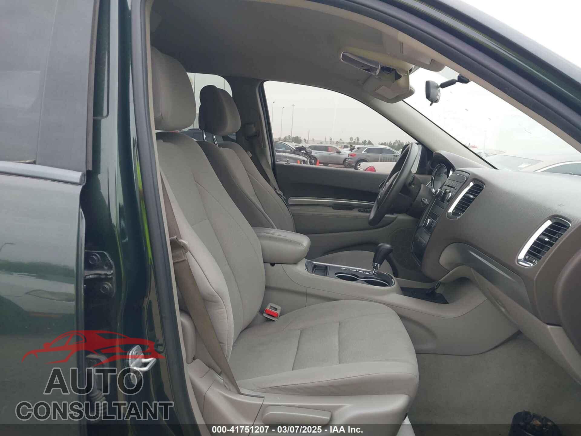 DODGE DURANGO 2011 - 1D4RD2GG8BC630461