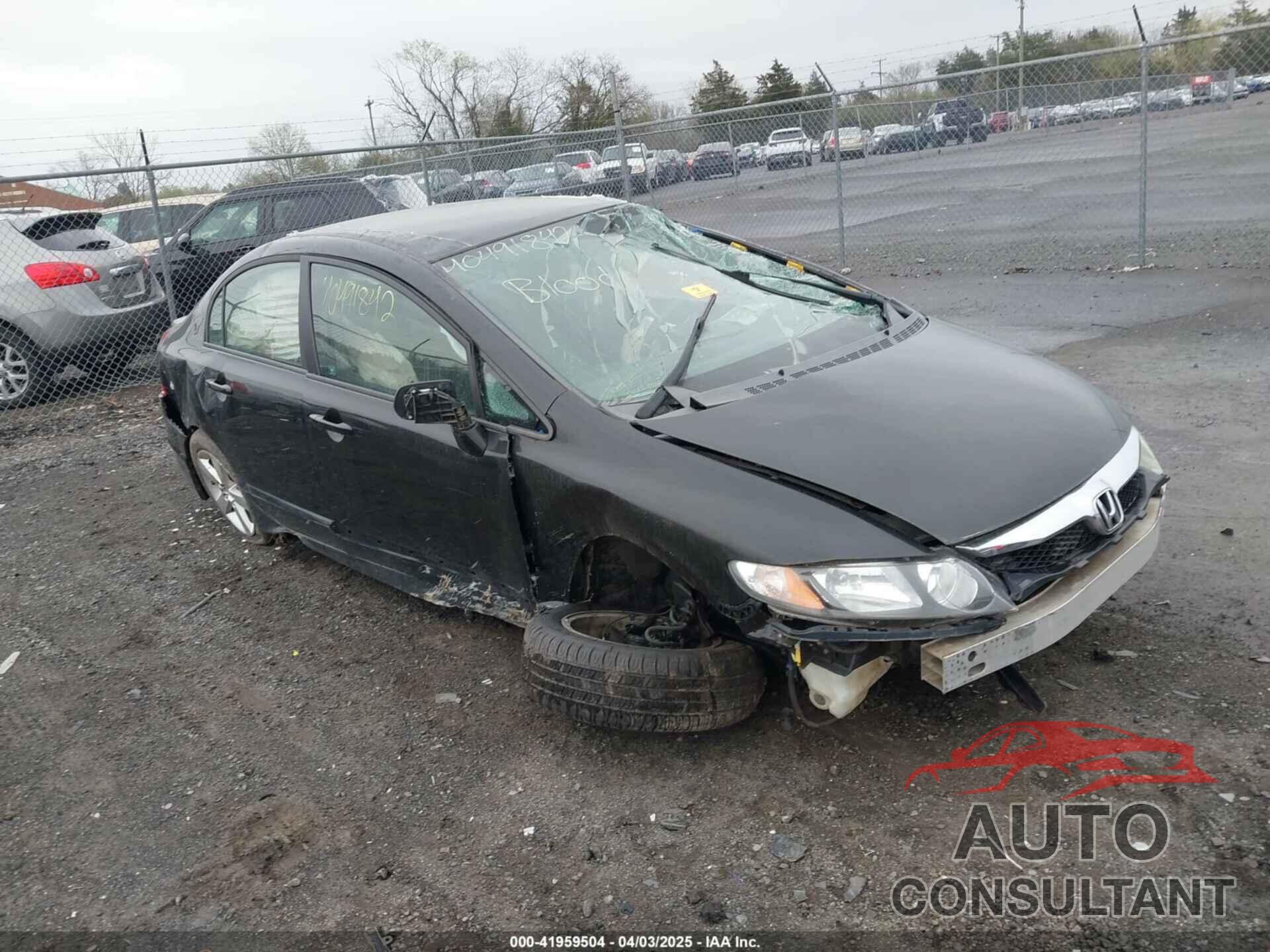 HONDA CIVIC 2009 - 19XFA16679E015446