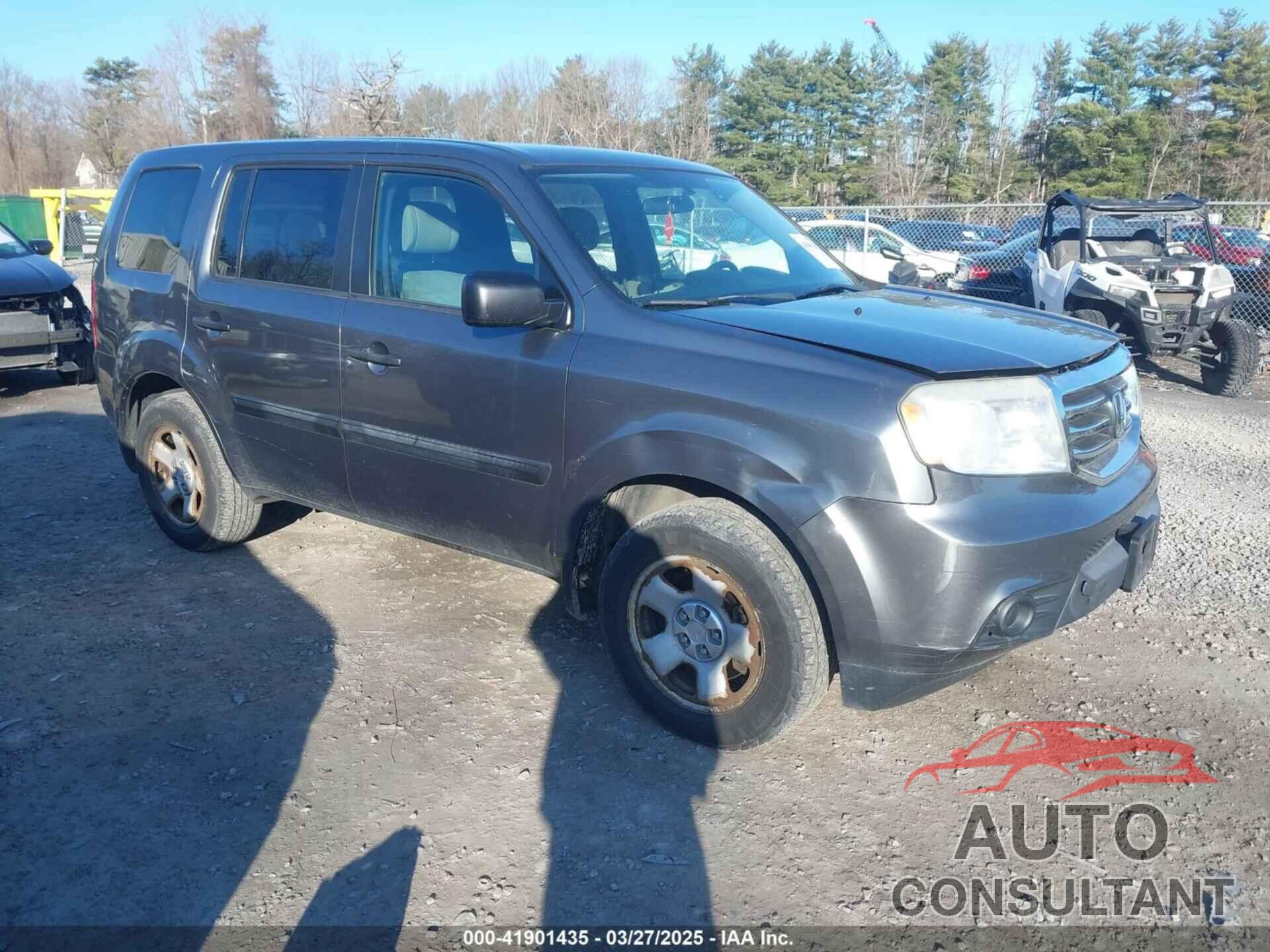 HONDA PILOT 2013 - 5FNYF4H25DB073872