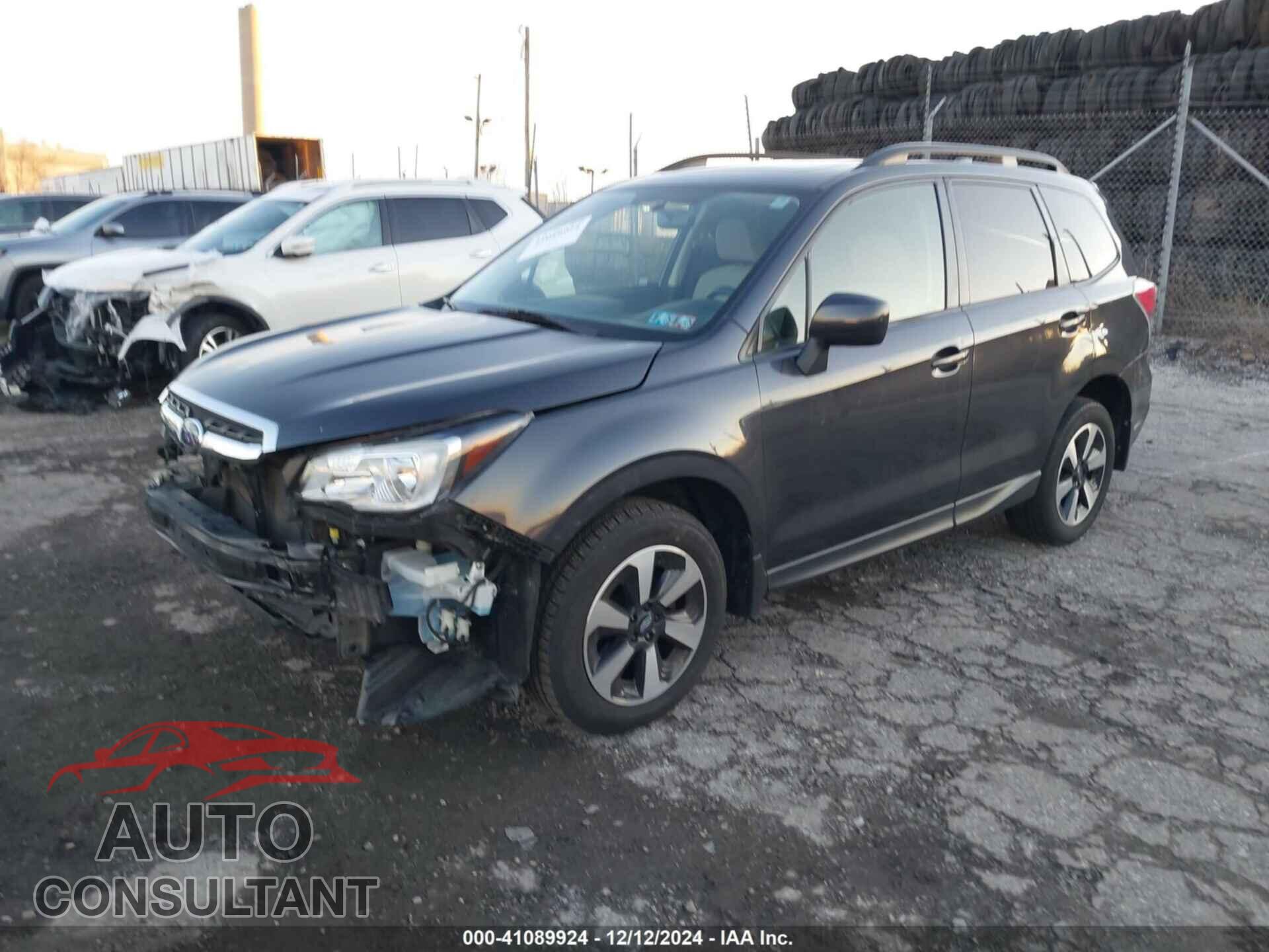 SUBARU FORESTER 2017 - JF2SJAEC2HH524215