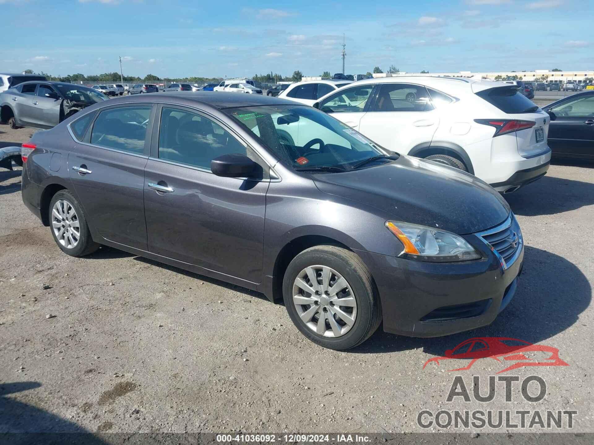 NISSAN SENTRA 2014 - 3N1AB7AP0EL683656