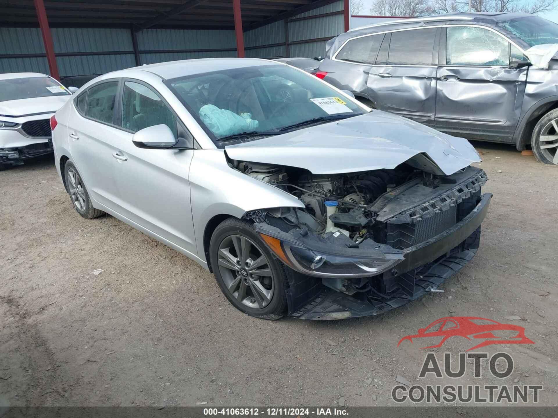 HYUNDAI ELANTRA 2017 - 5NPD84LFXHH087969