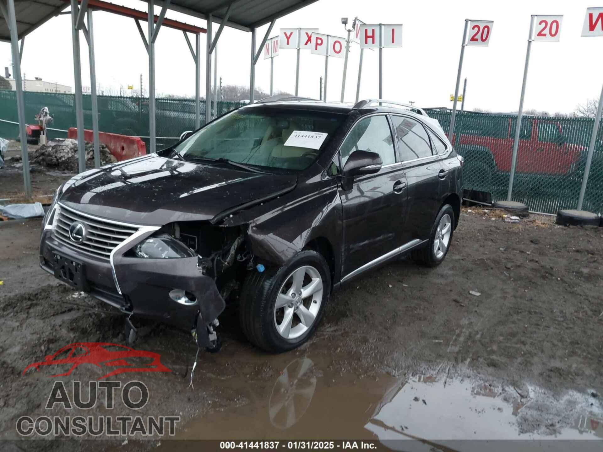 LEXUS RX 350 2015 - JTJBK1BA7F2467103