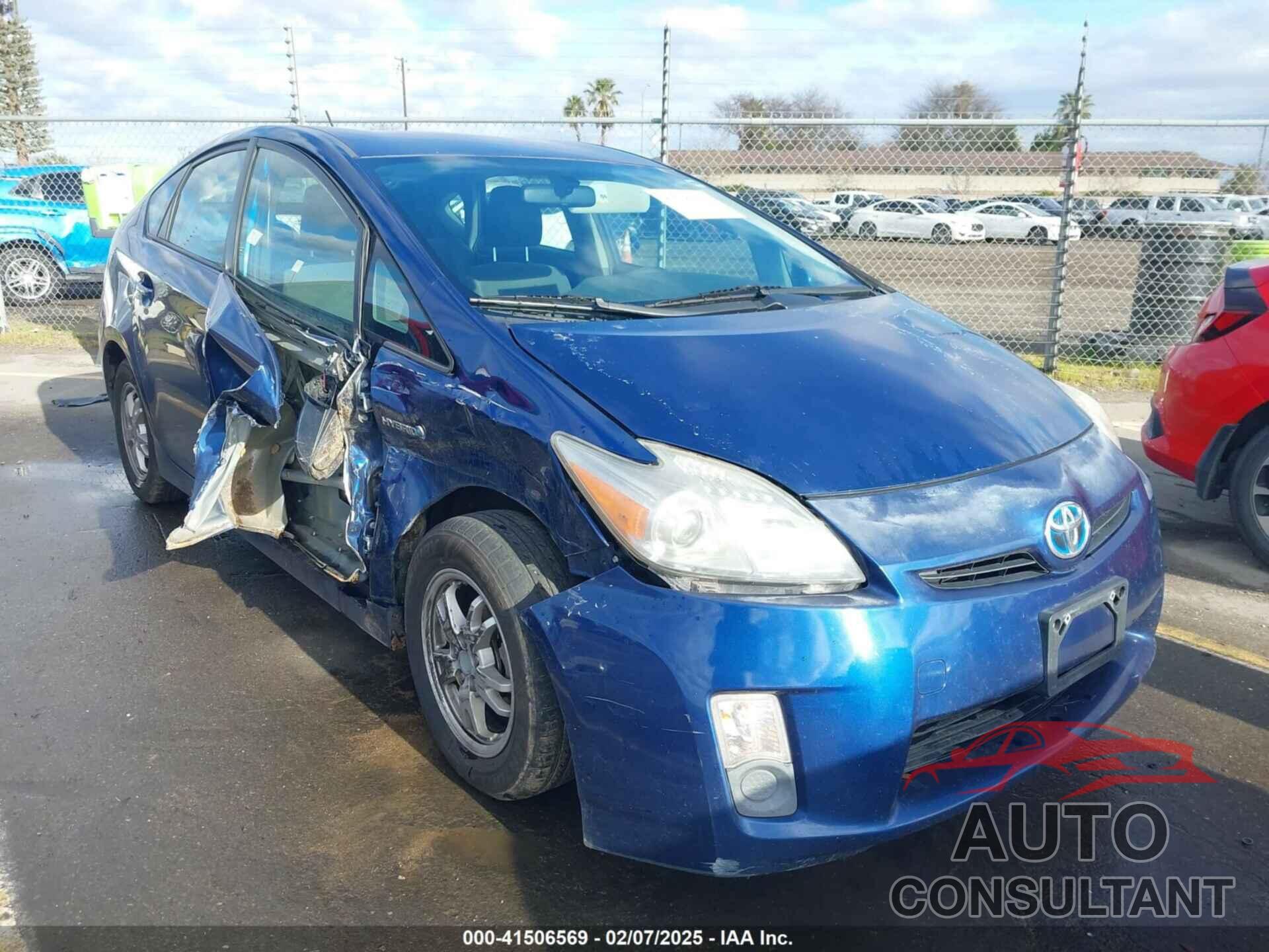 TOYOTA PRIUS 2010 - JTDKN3DU6A0188145