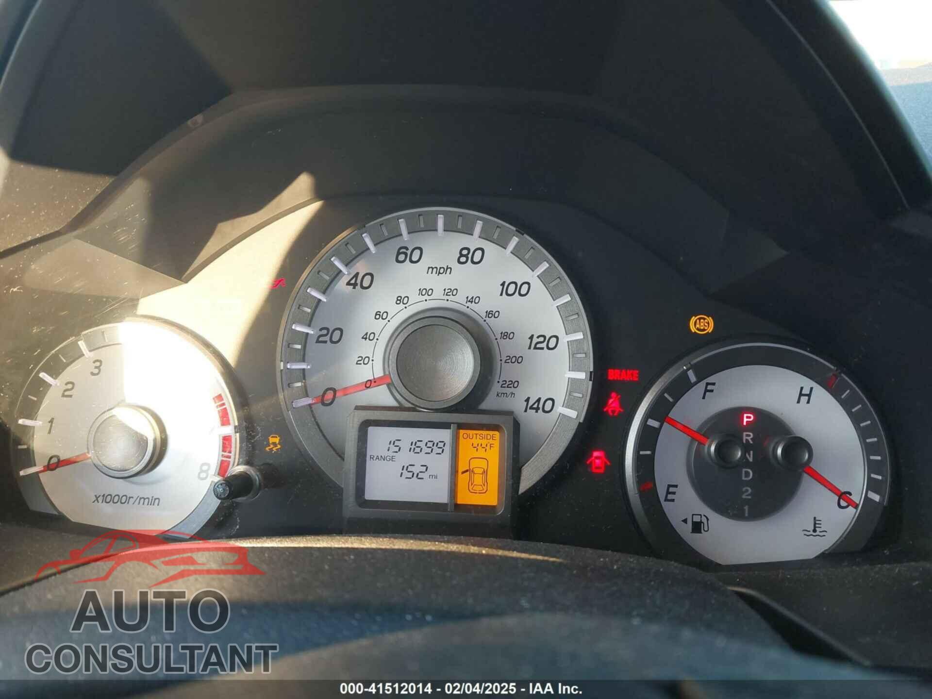HONDA PILOT 2012 - 5FNYF4H67CB012332